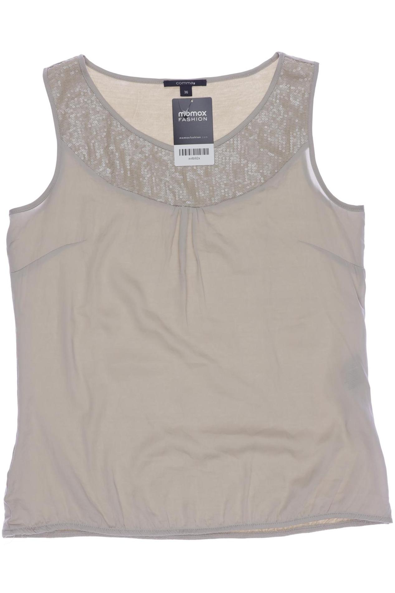 

Comma Damen Top, beige, Gr. 36