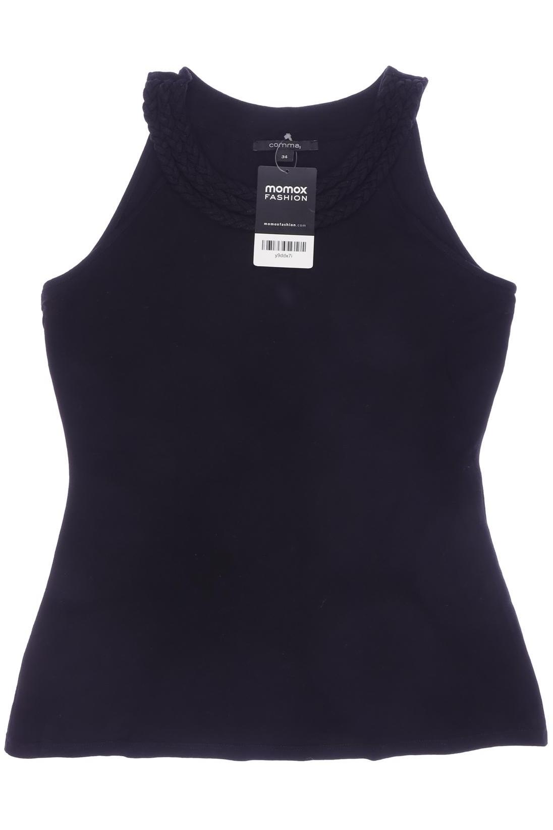 

Comma Damen Top, schwarz, Gr. 34