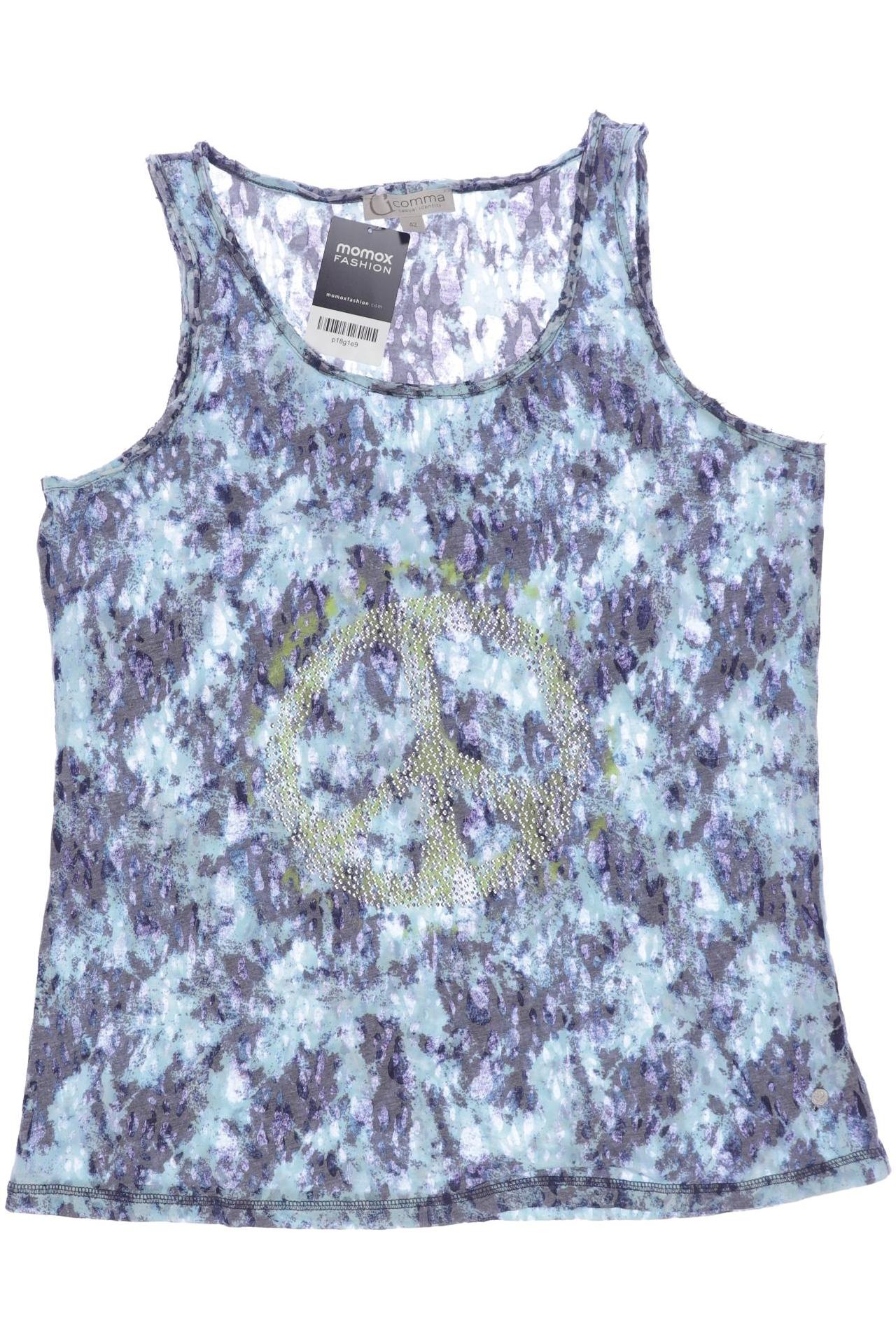 

Comma Damen Top, blau, Gr. 42