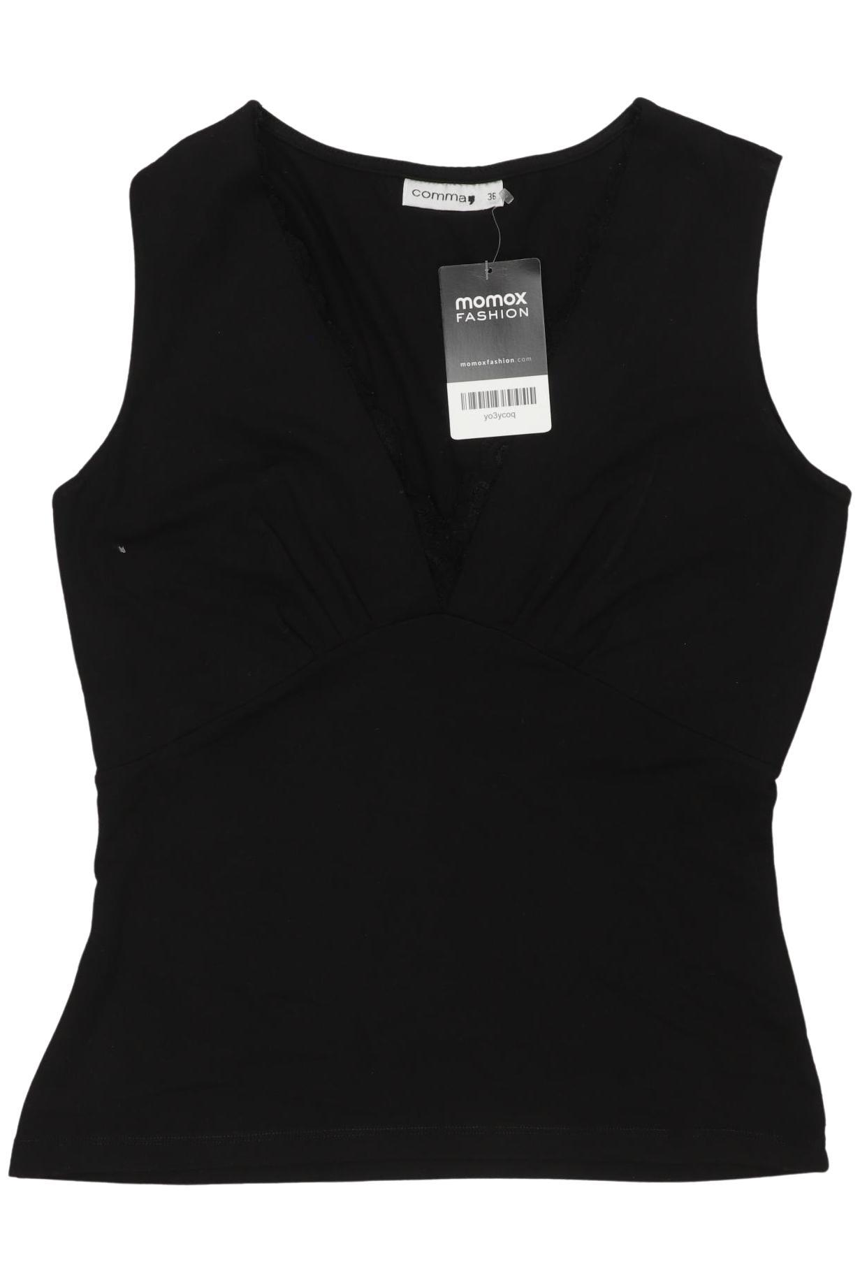 

Comma Damen Top, schwarz, Gr. 36
