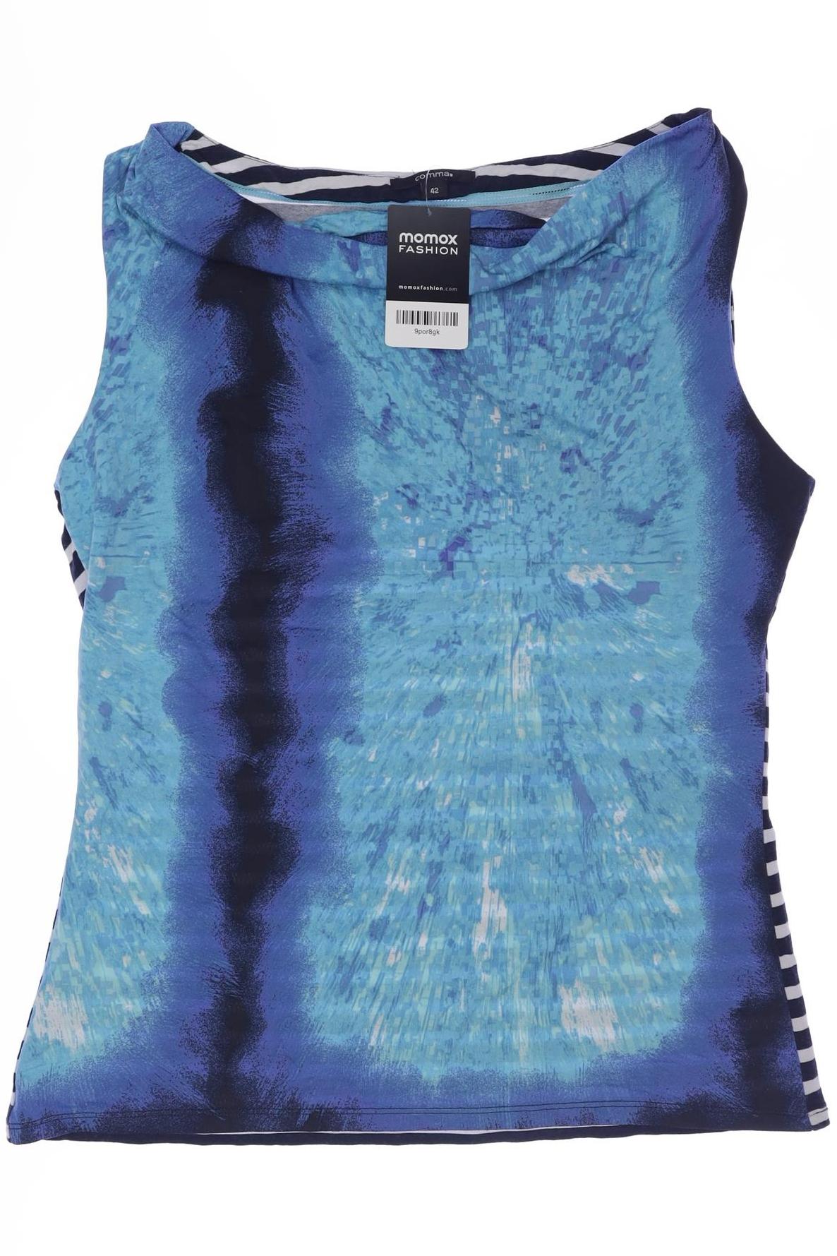

Comma Damen Top, marineblau, Gr. 42