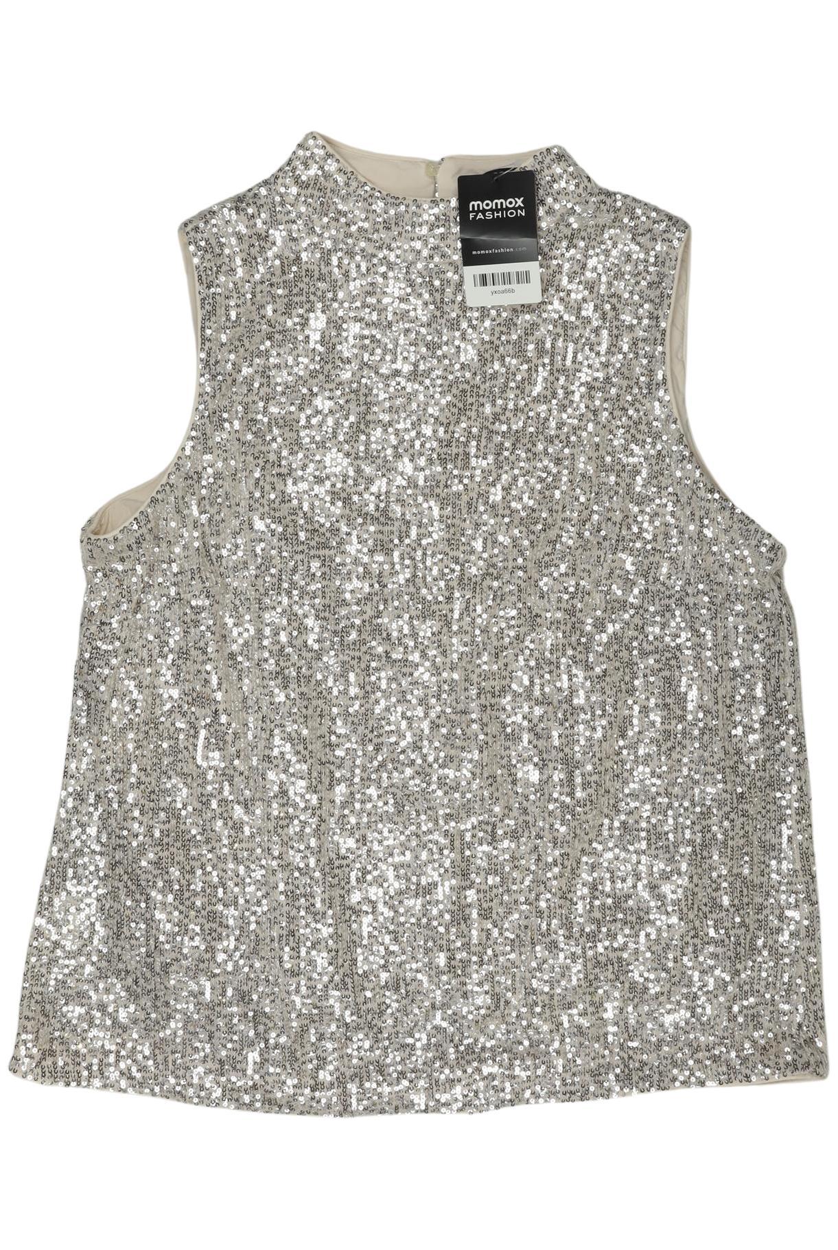 

Comma Damen Top, silber, Gr. 42