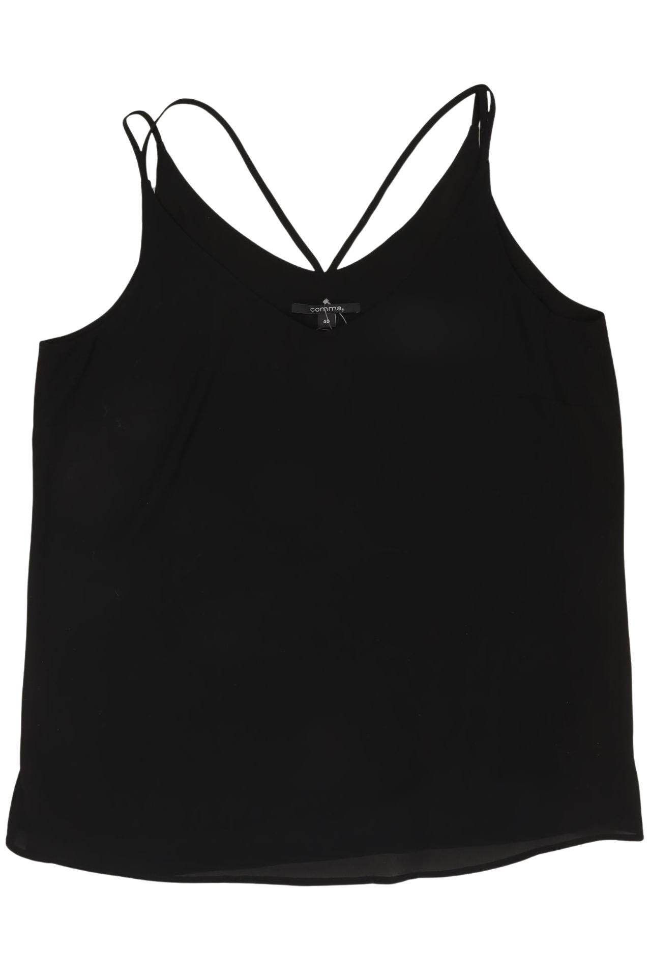 

Comma Damen Top, schwarz, Gr. 40