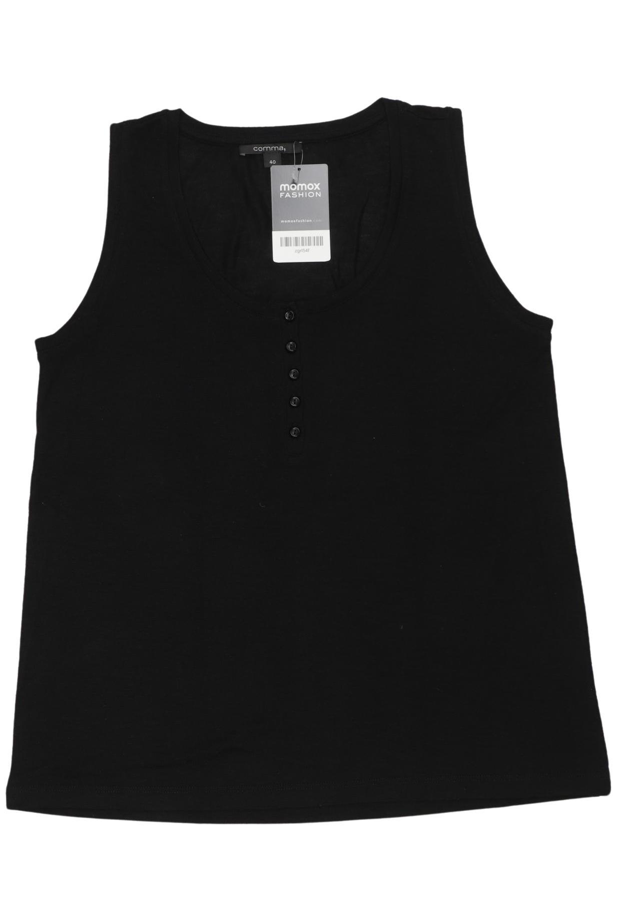 

Comma Damen Top, schwarz, Gr. 40