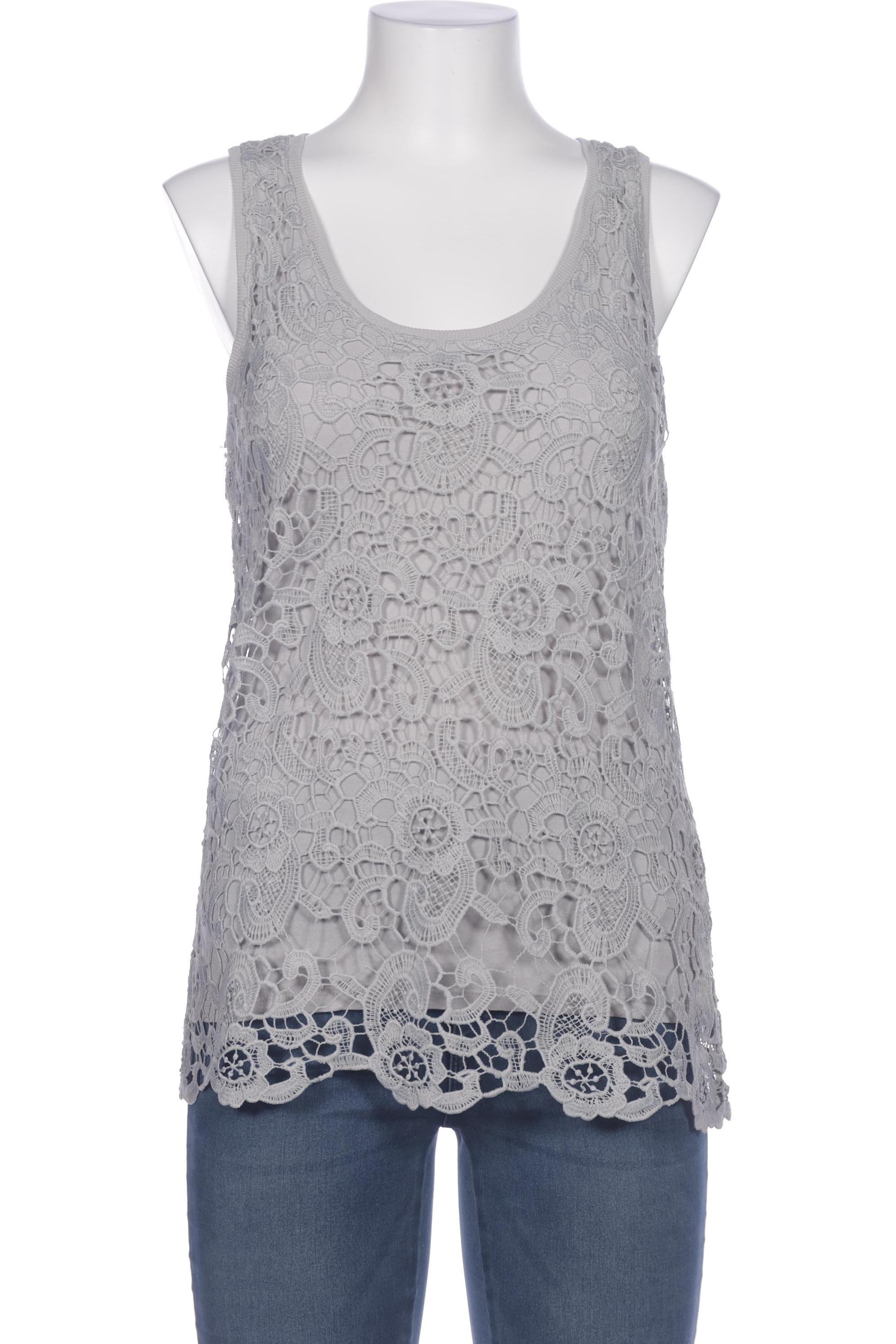 

Comma Damen Top, grau, Gr. 40