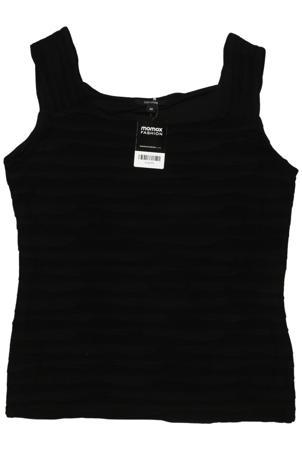 

Comma Damen Top, schwarz, Gr. 44