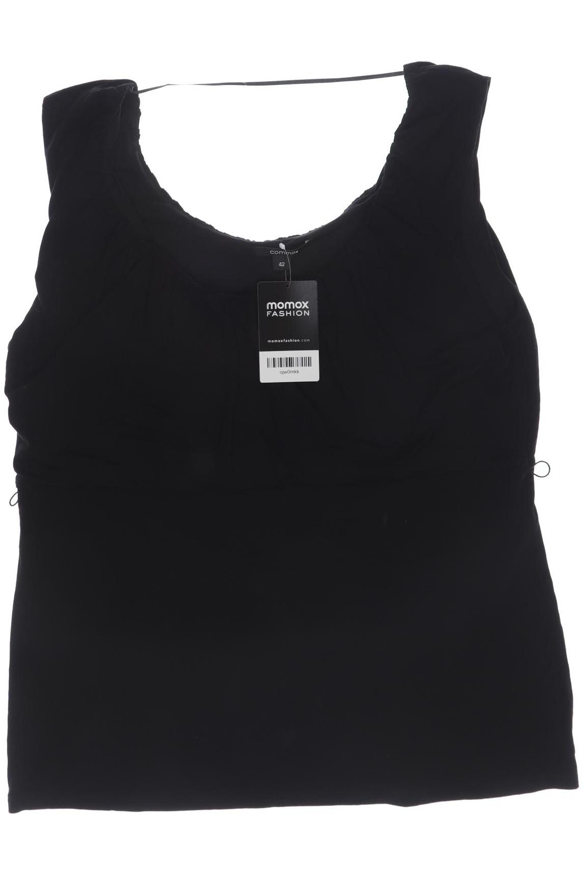 

Comma Damen Top, schwarz, Gr. 42