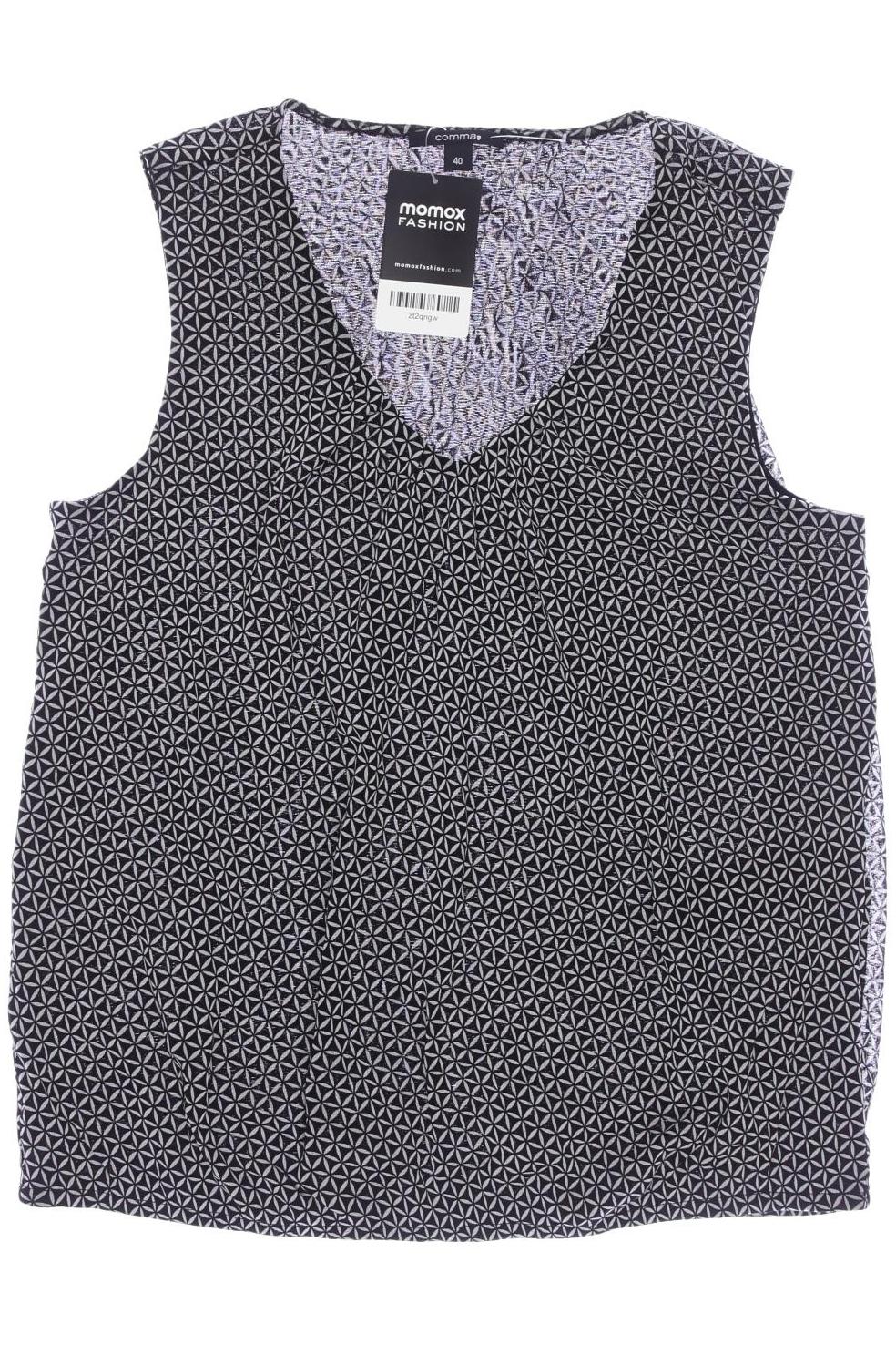 

Comma Damen Top, schwarz, Gr. 40