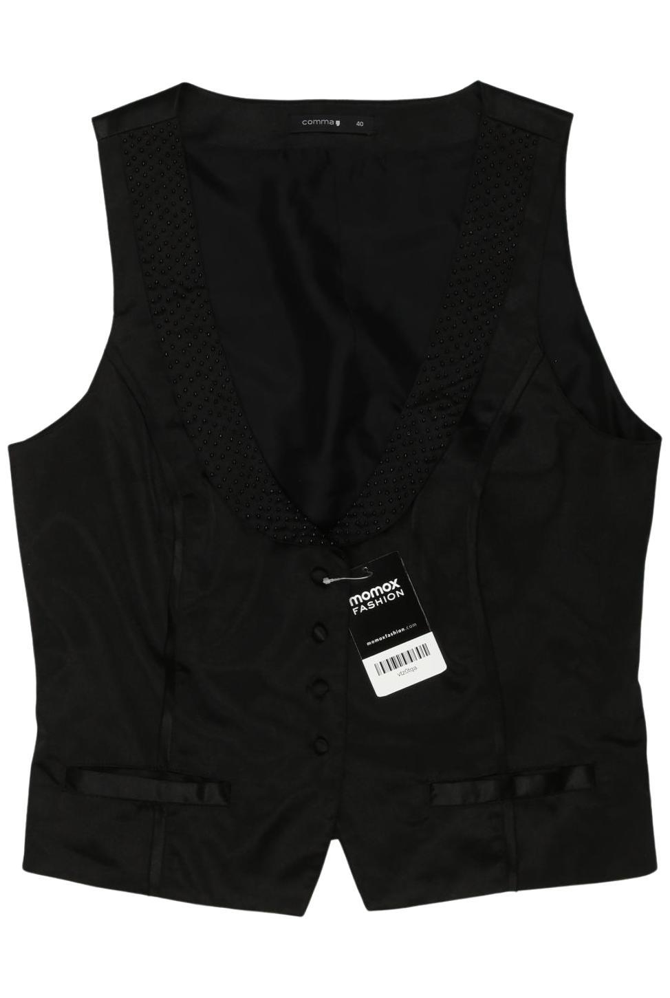 

Comma Damen Weste, schwarz, Gr. 40