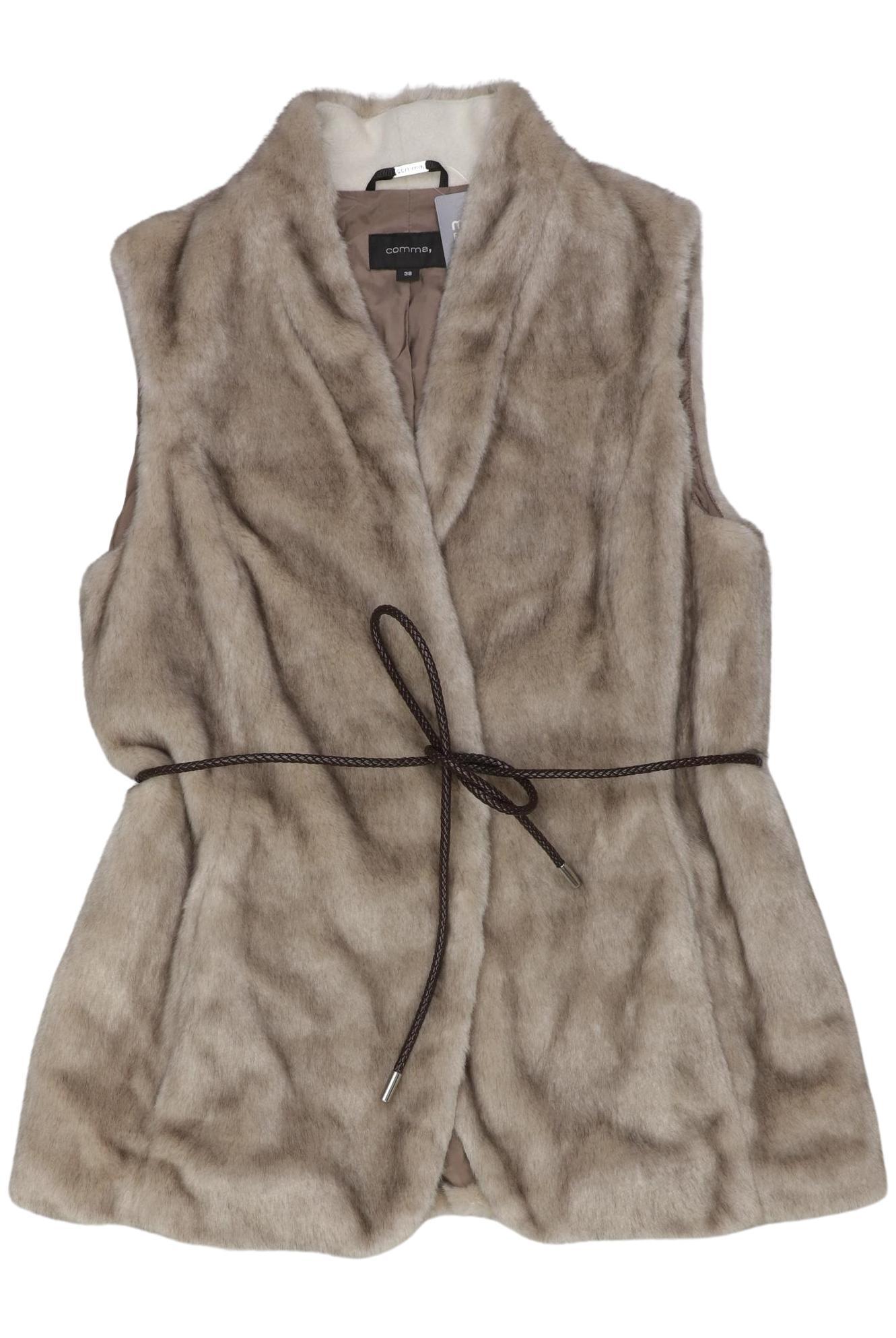 

Comma Damen Weste, beige, Gr. 38