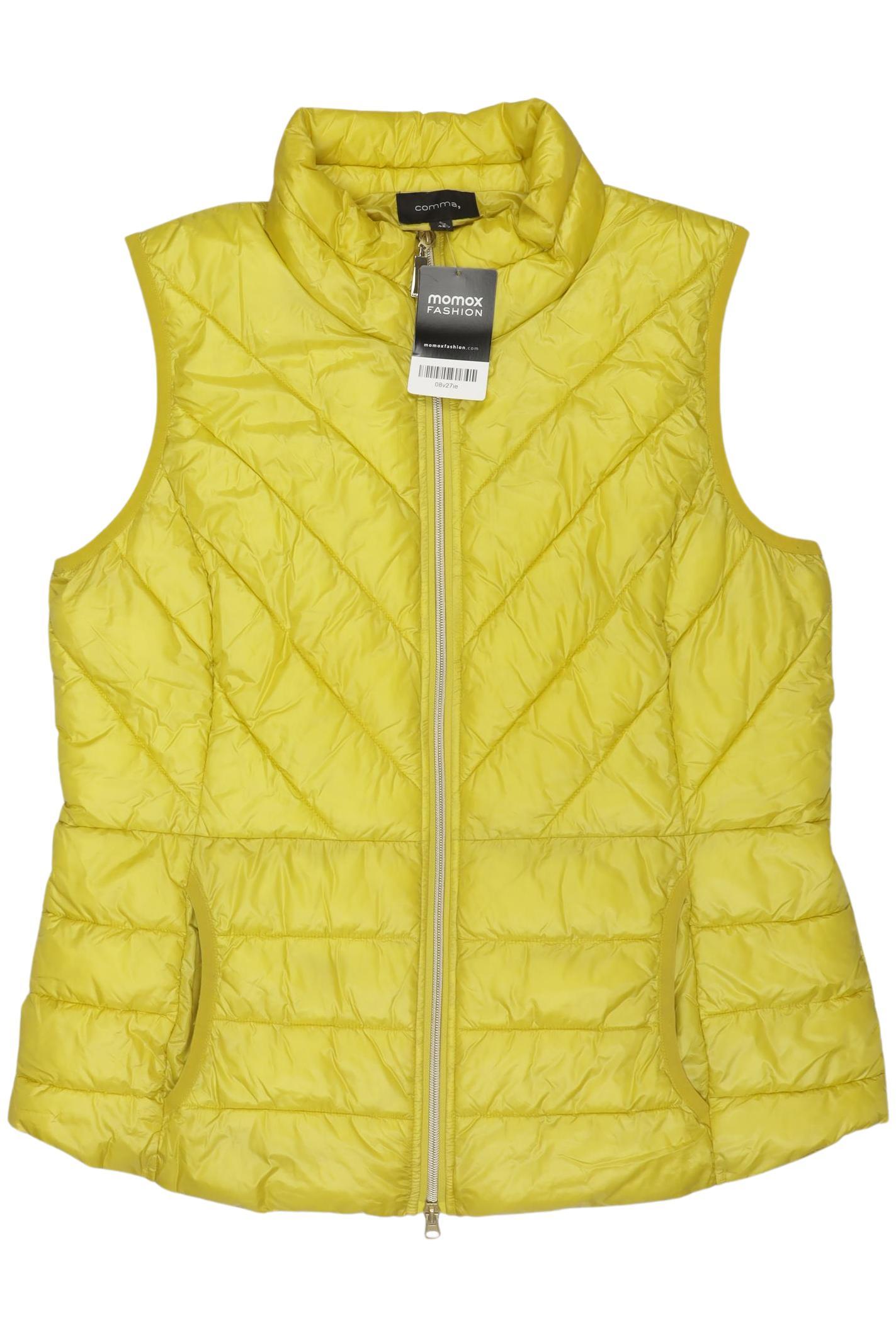 

Comma Damen Weste, gelb, Gr. 42
