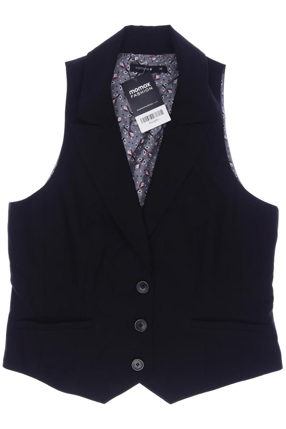 

Comma Damen Weste, schwarz