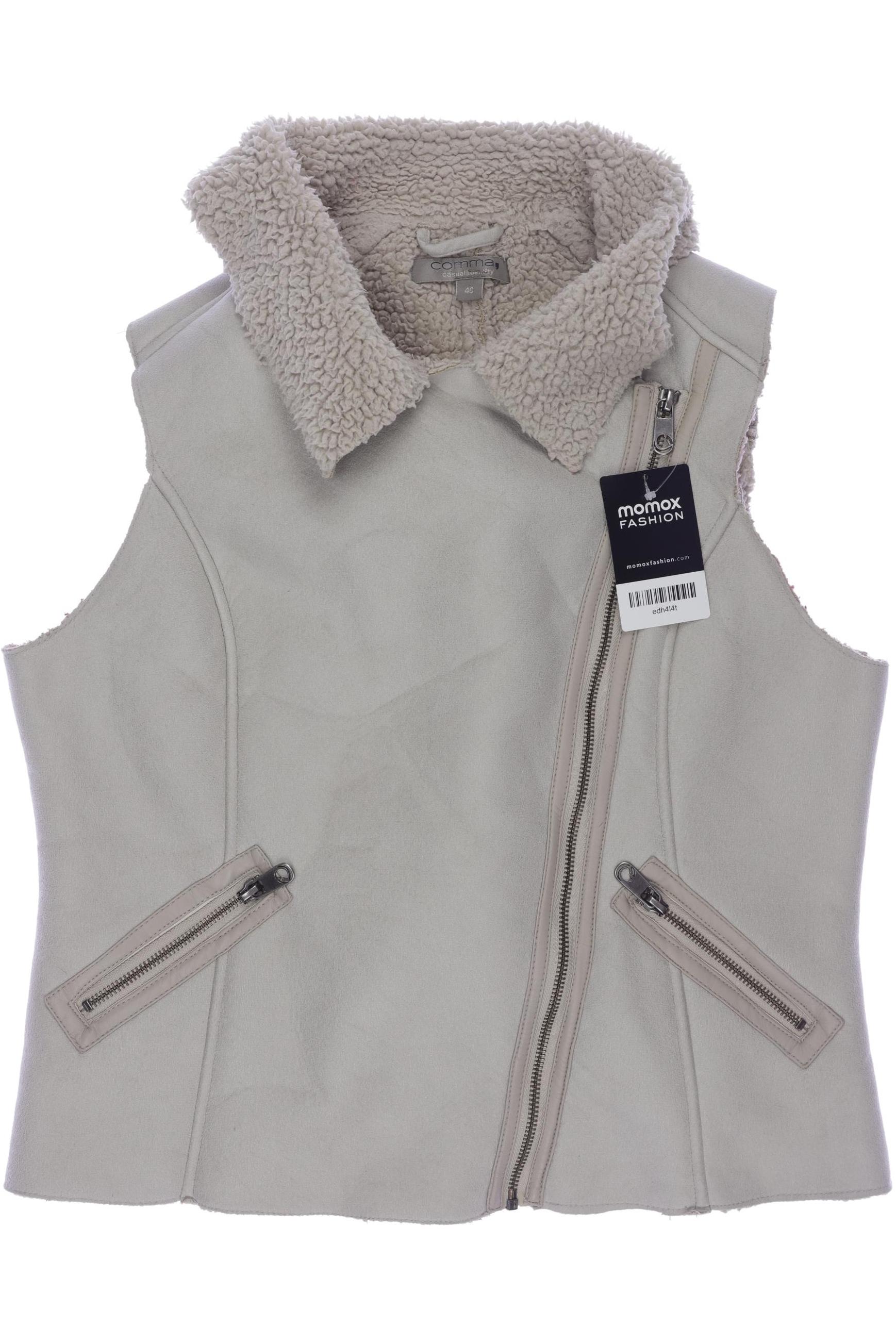 

Comma Damen Weste, beige, Gr. 40