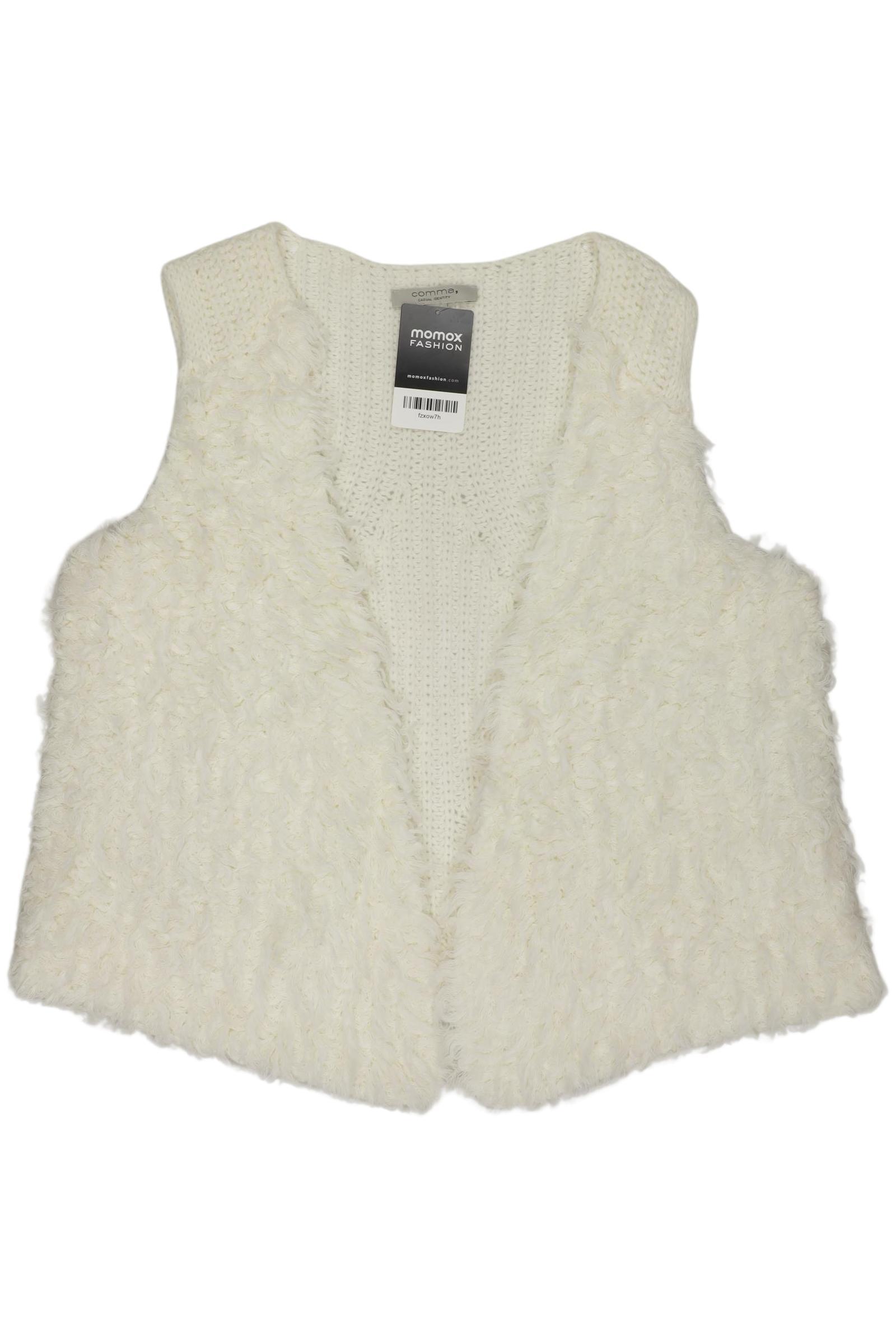

Comma Damen Weste, cremeweiß, Gr. 38