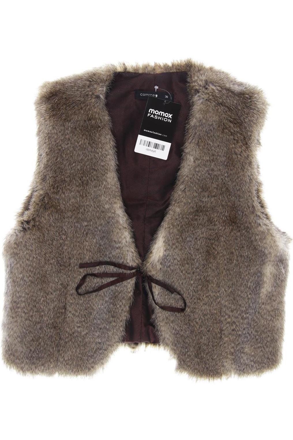 

Comma Damen Weste, braun, Gr. 36