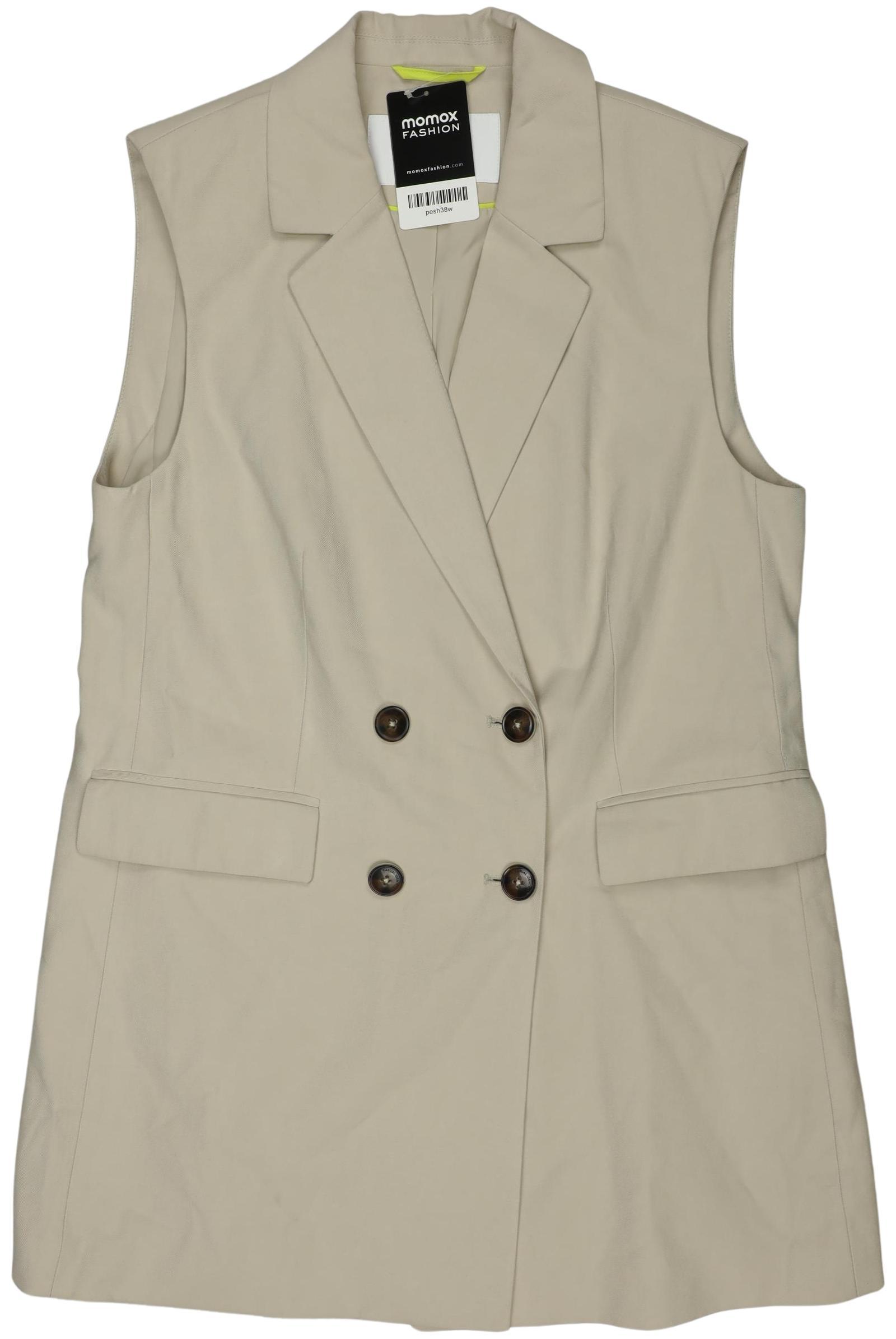 

Comma Damen Weste, beige, Gr. 36