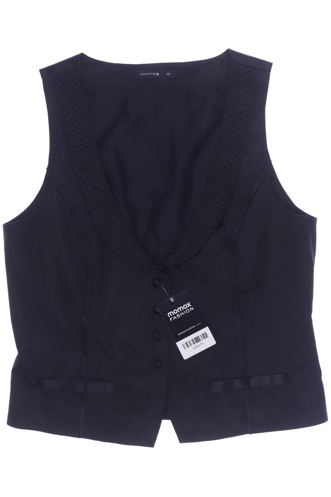 

Comma Damen Weste, schwarz