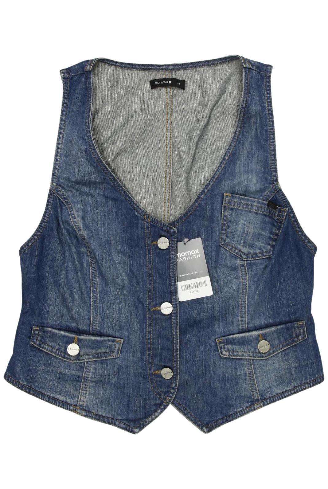 

Comma Damen Weste, blau, Gr. 42