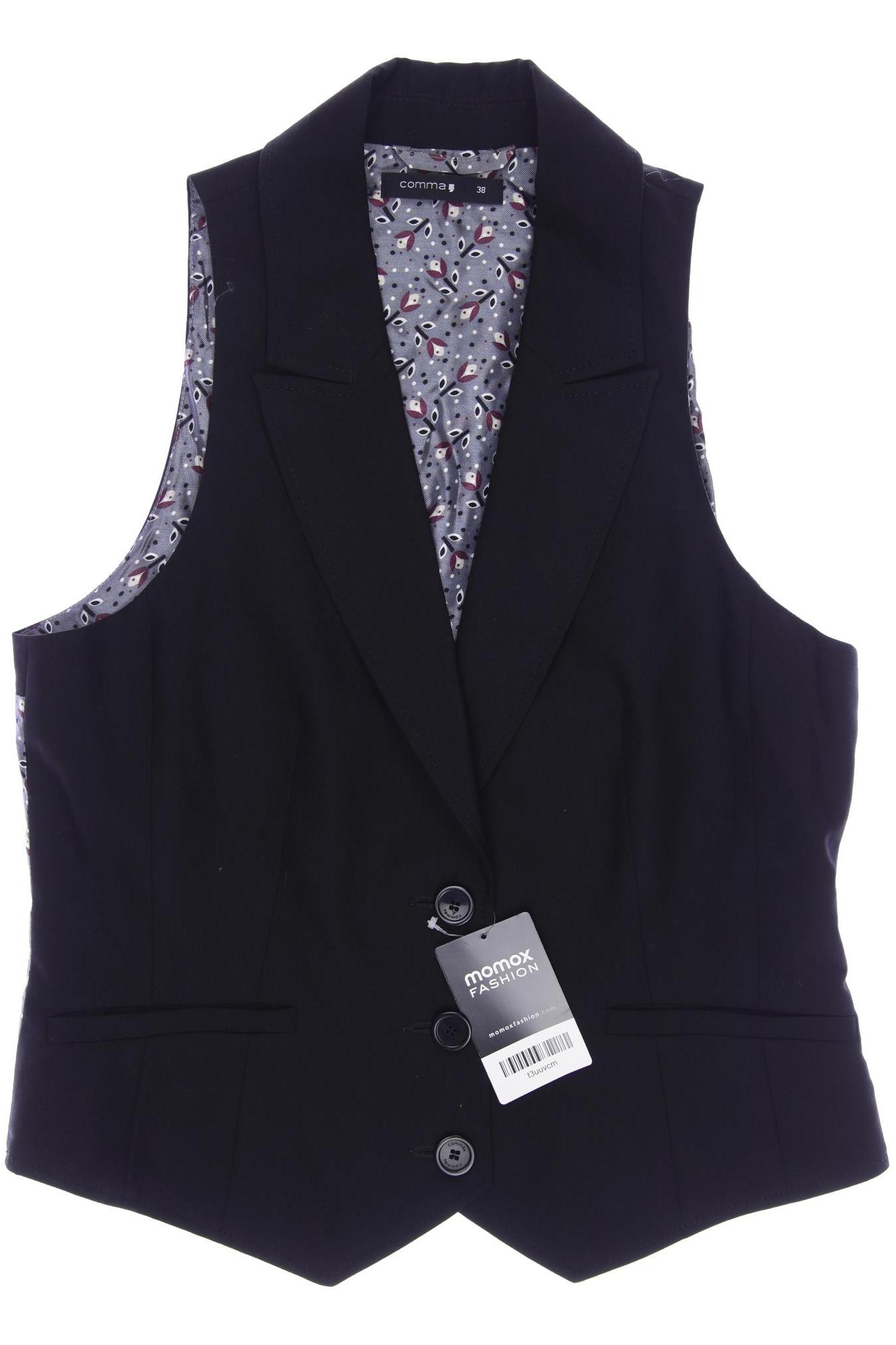 

Comma Damen Weste, schwarz