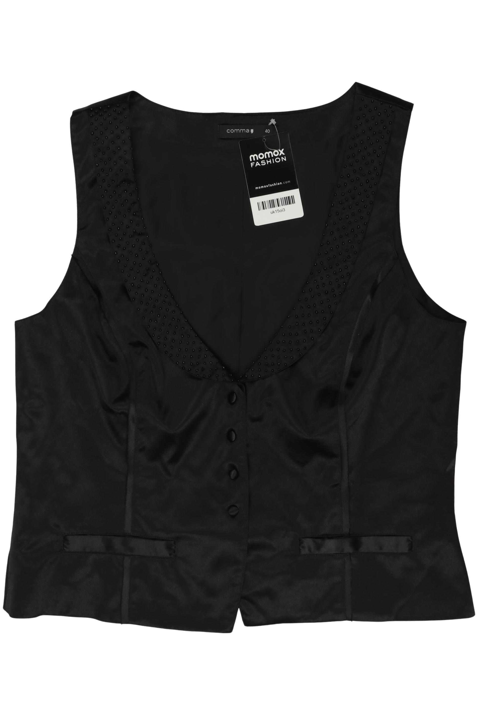 

Comma Damen Weste, schwarz, Gr. 40