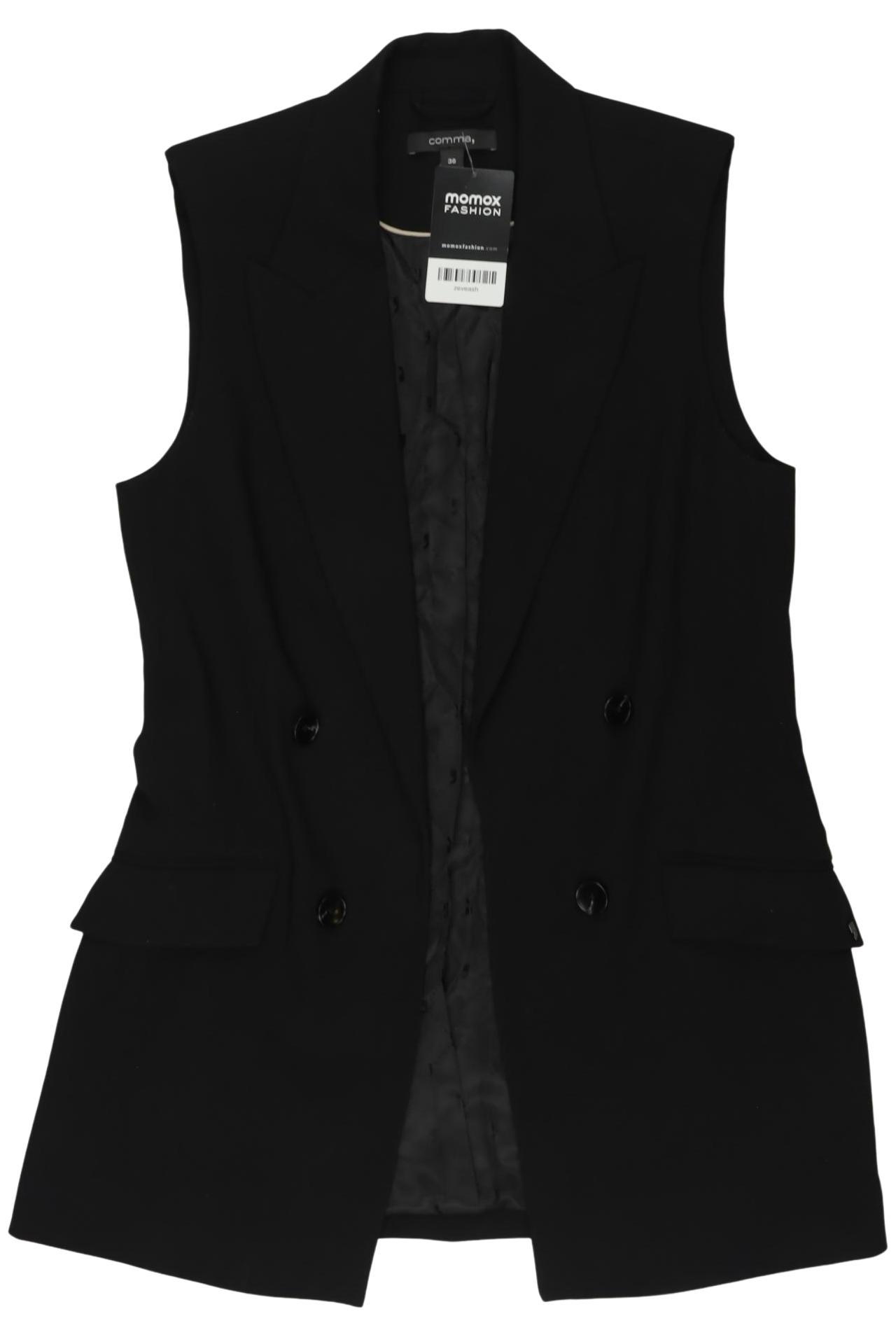 

Comma Damen Weste, schwarz, Gr. 36