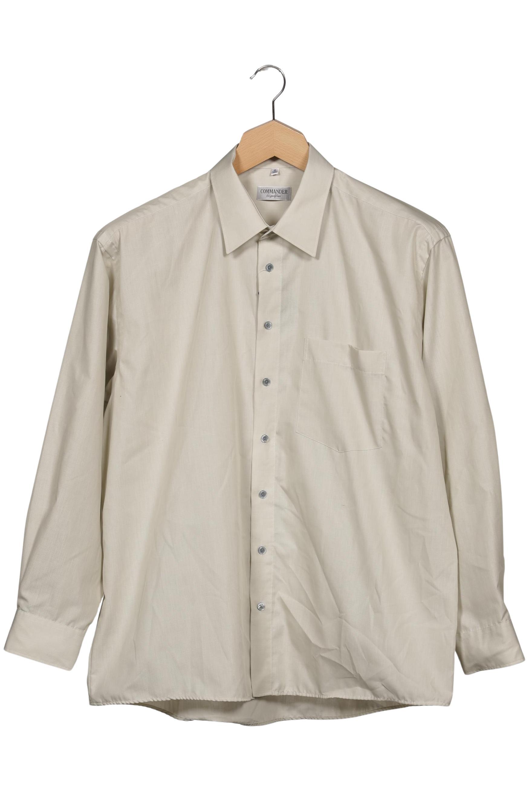

Commander Herren Hemd, beige, Gr. 56