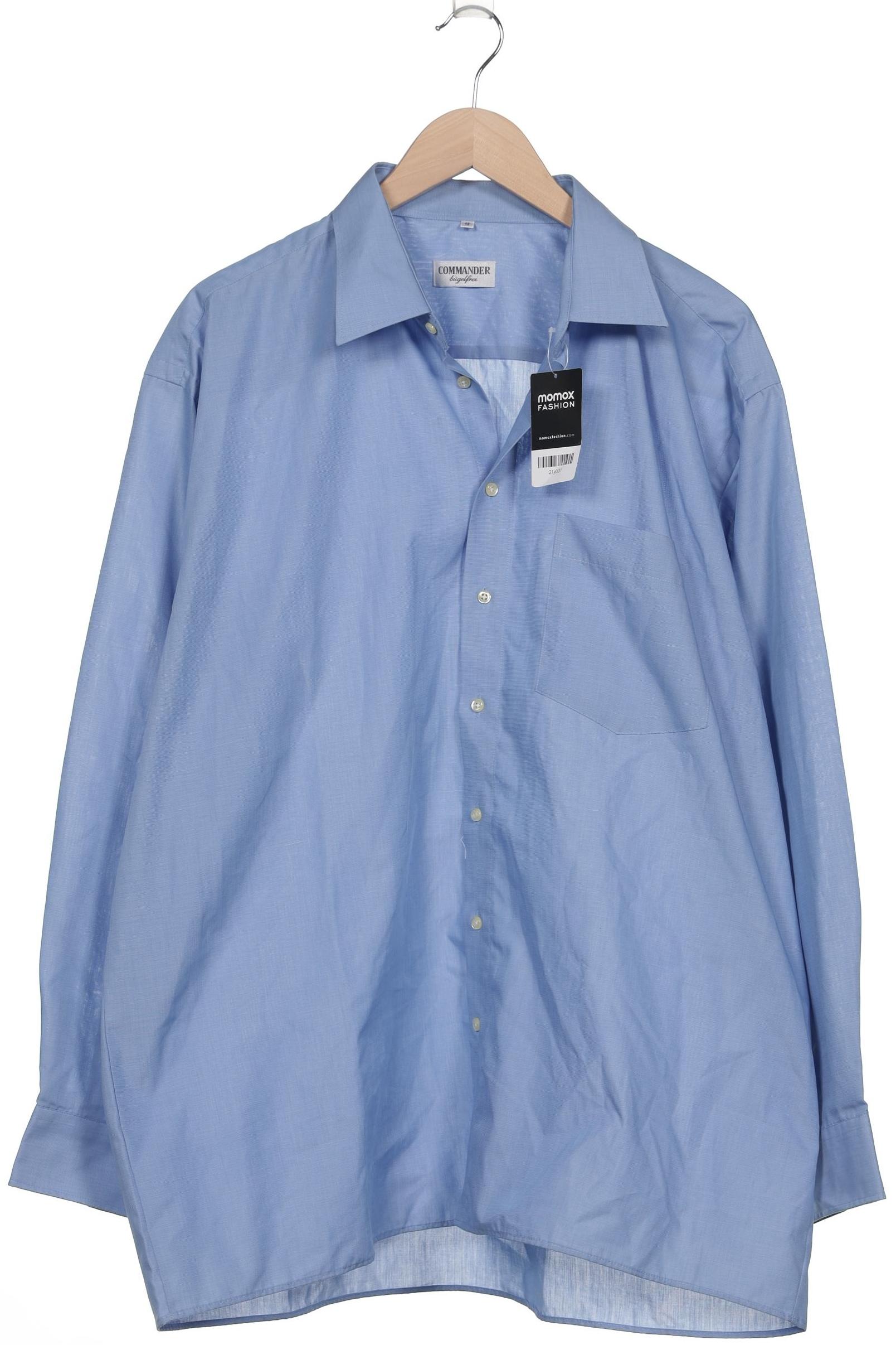 

Commander Herren Hemd, blau, Gr. 56