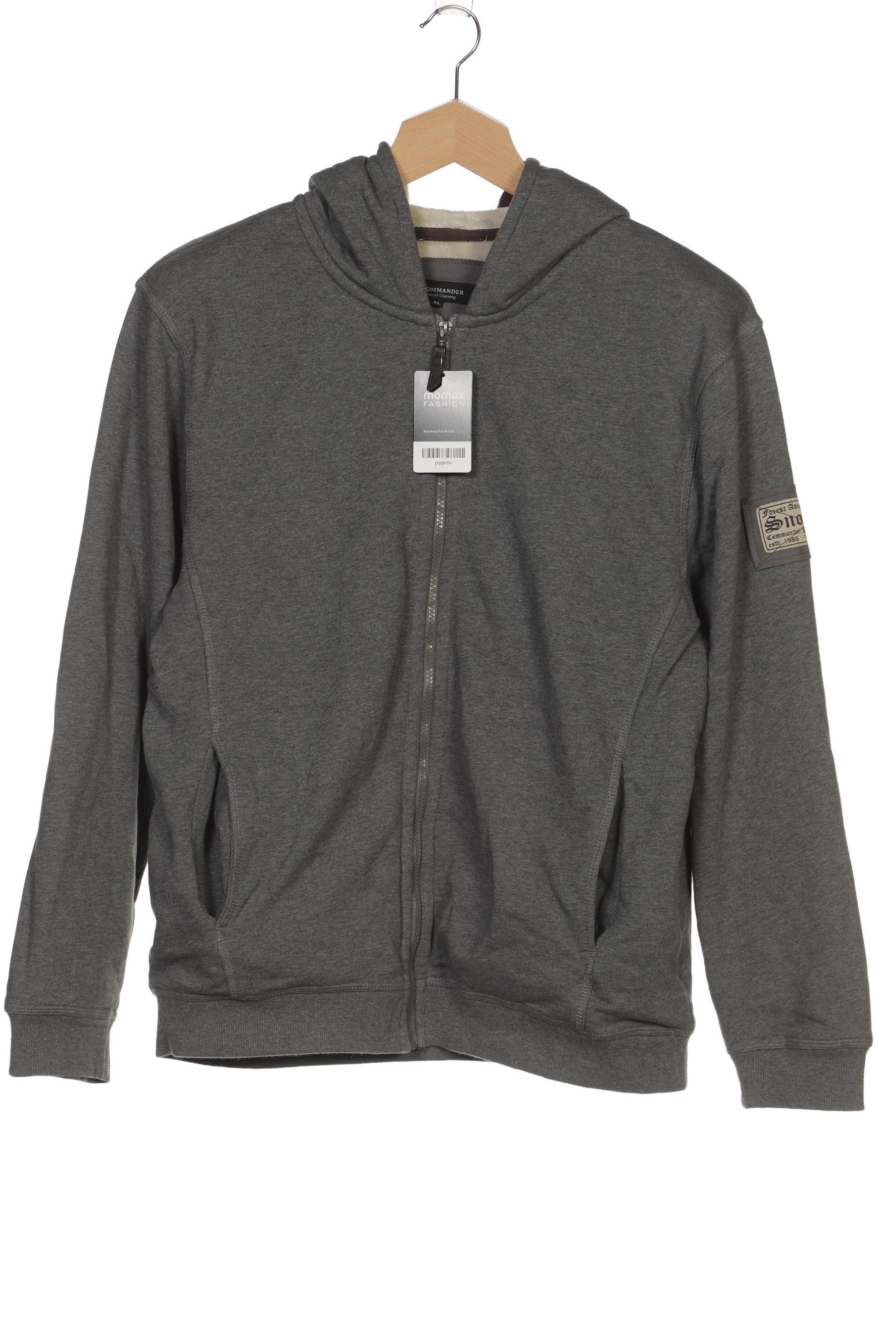 Thumbnail - Commander Herren Kapuzenpullover, grau, Gr. 54