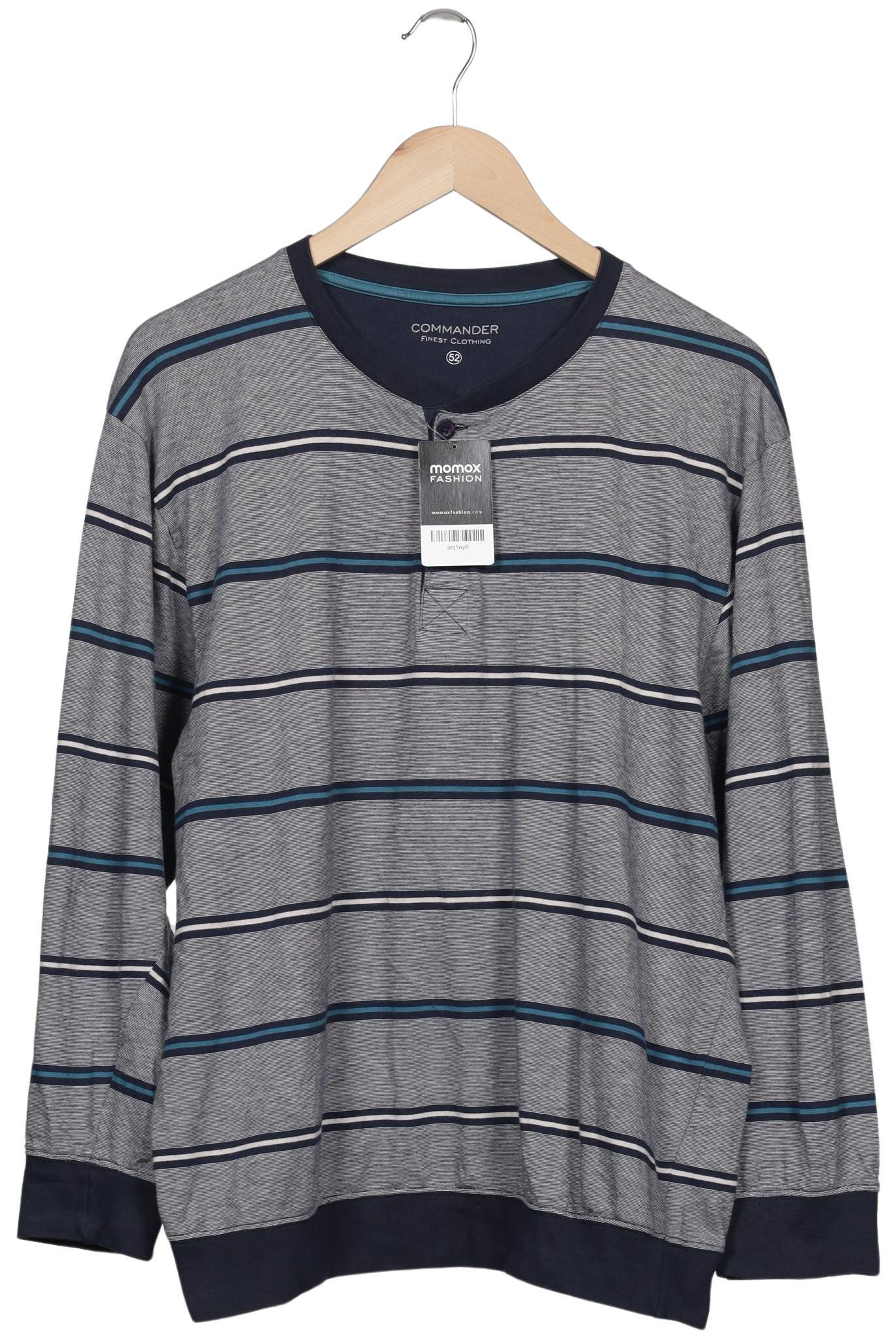 Thumbnail - Commander Herren Langarmshirt, marineblau, Gr. 52