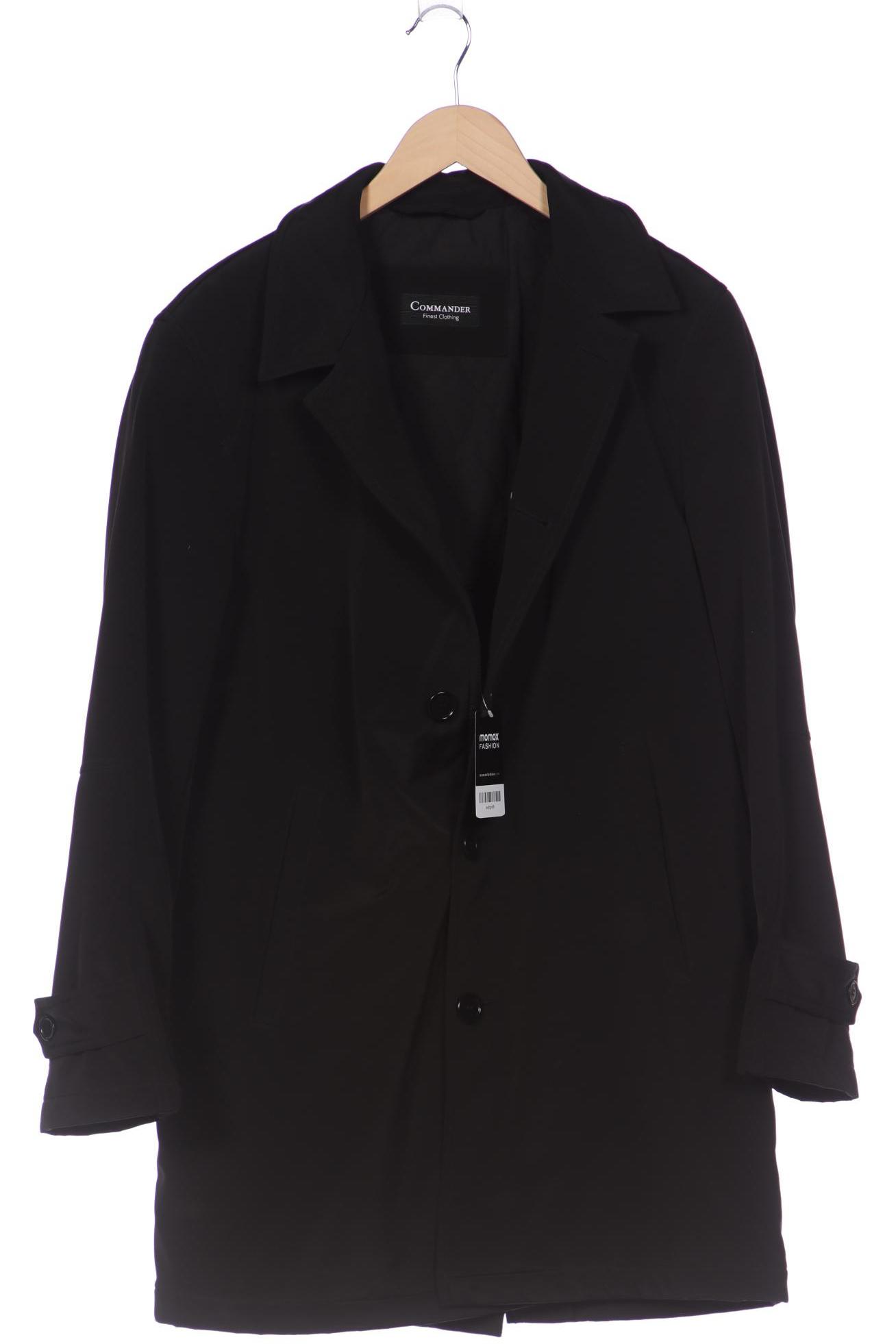 

Commander Herren Mantel, schwarz, Gr. 48