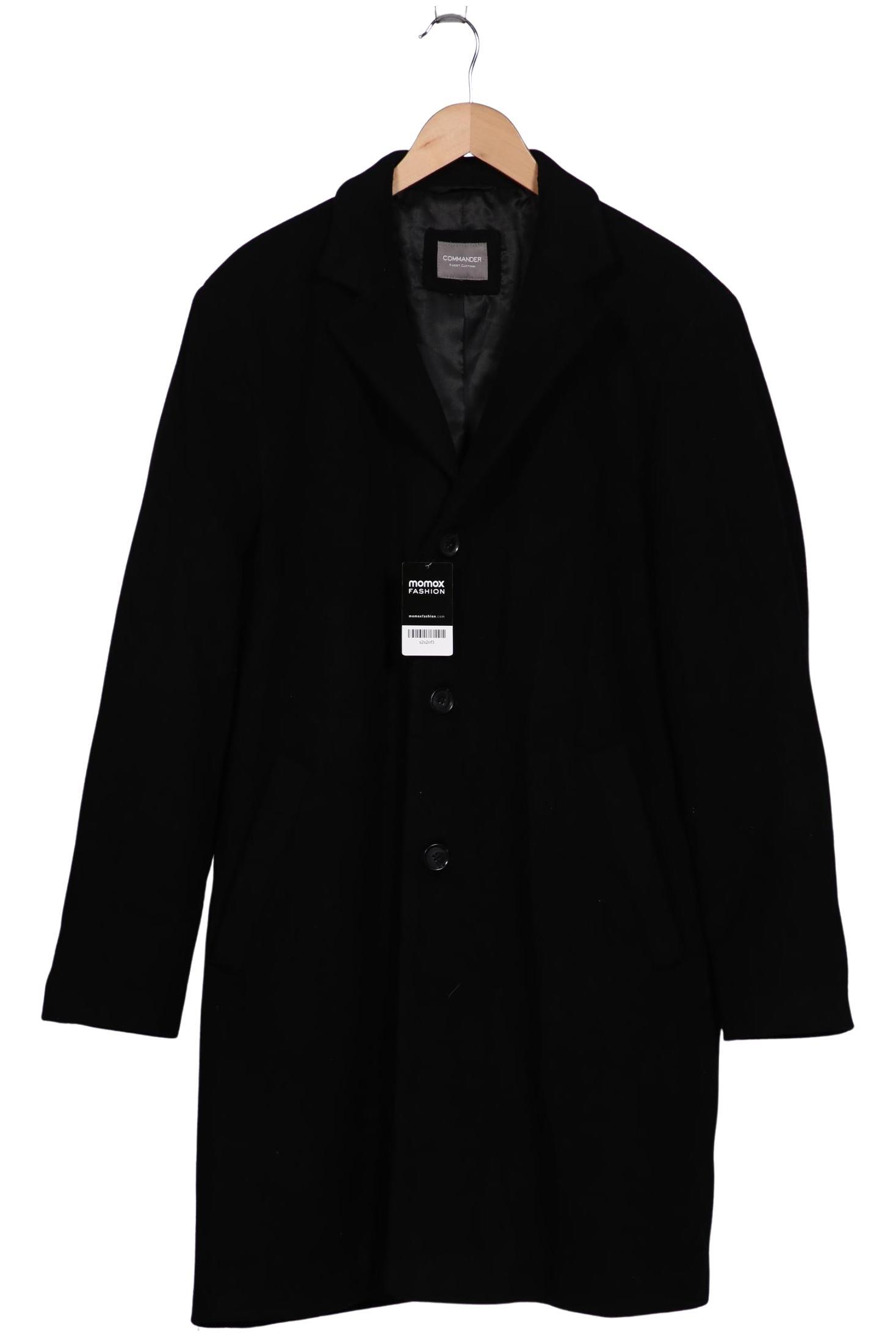 

Commander Herren Mantel, schwarz, Gr. 54