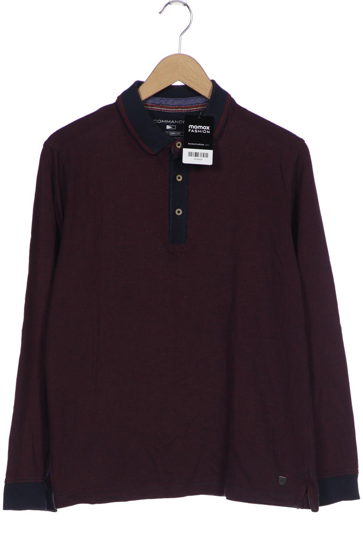 

COMMANDER Herren Poloshirt, bordeaux