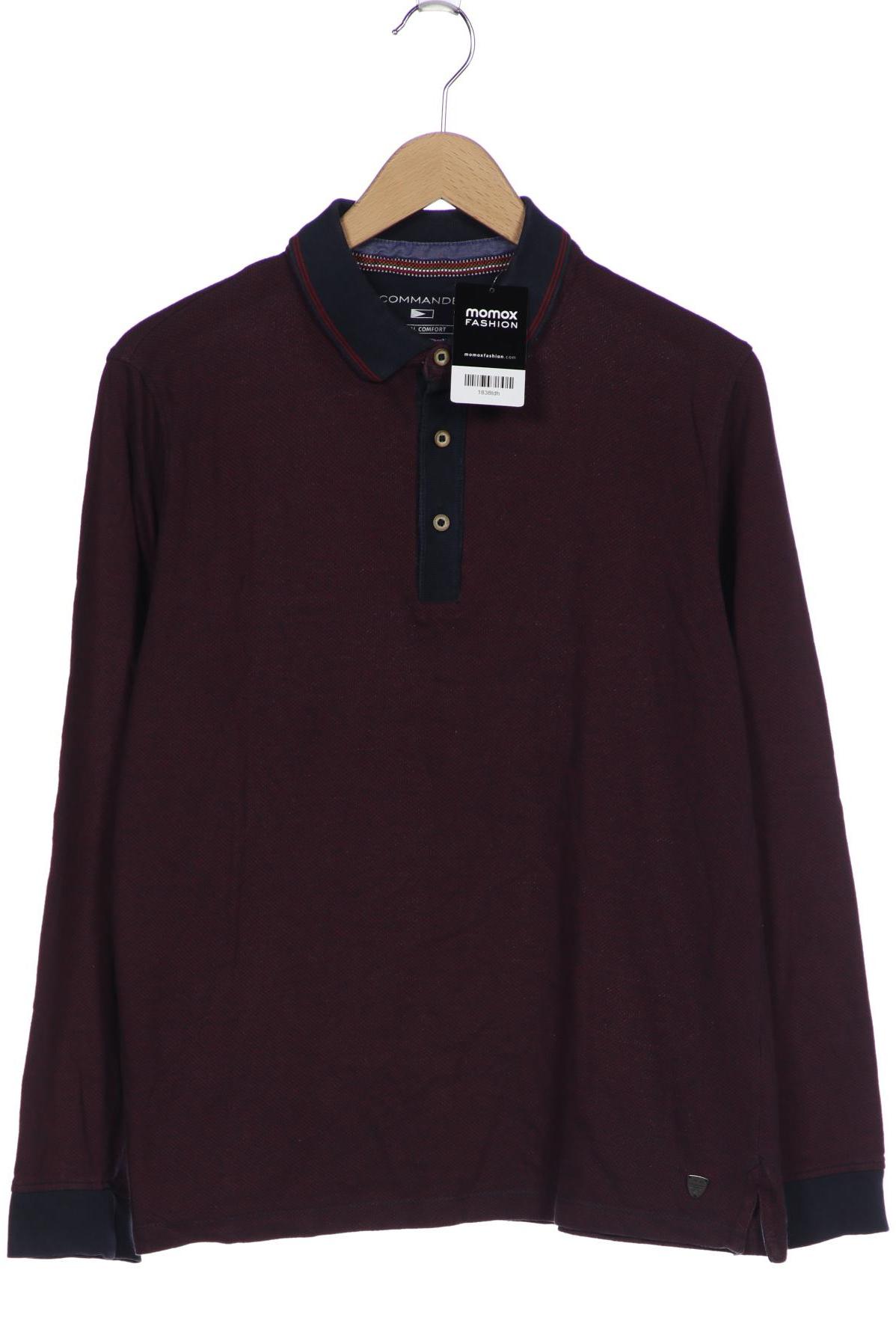 

Commander Herren Poloshirt, bordeaux, Gr. 52