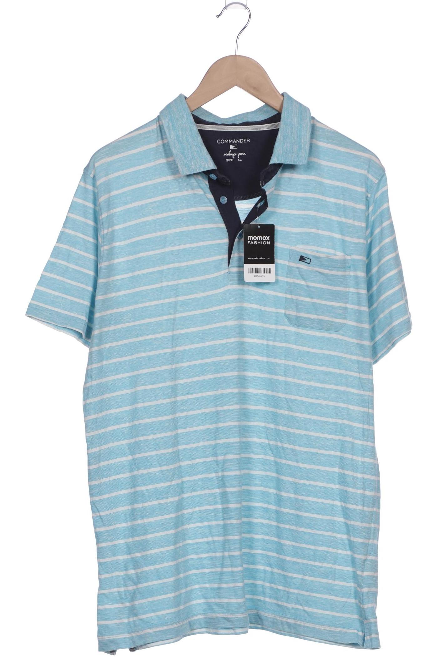 

Commander Herren Poloshirt, hellblau, Gr. 56