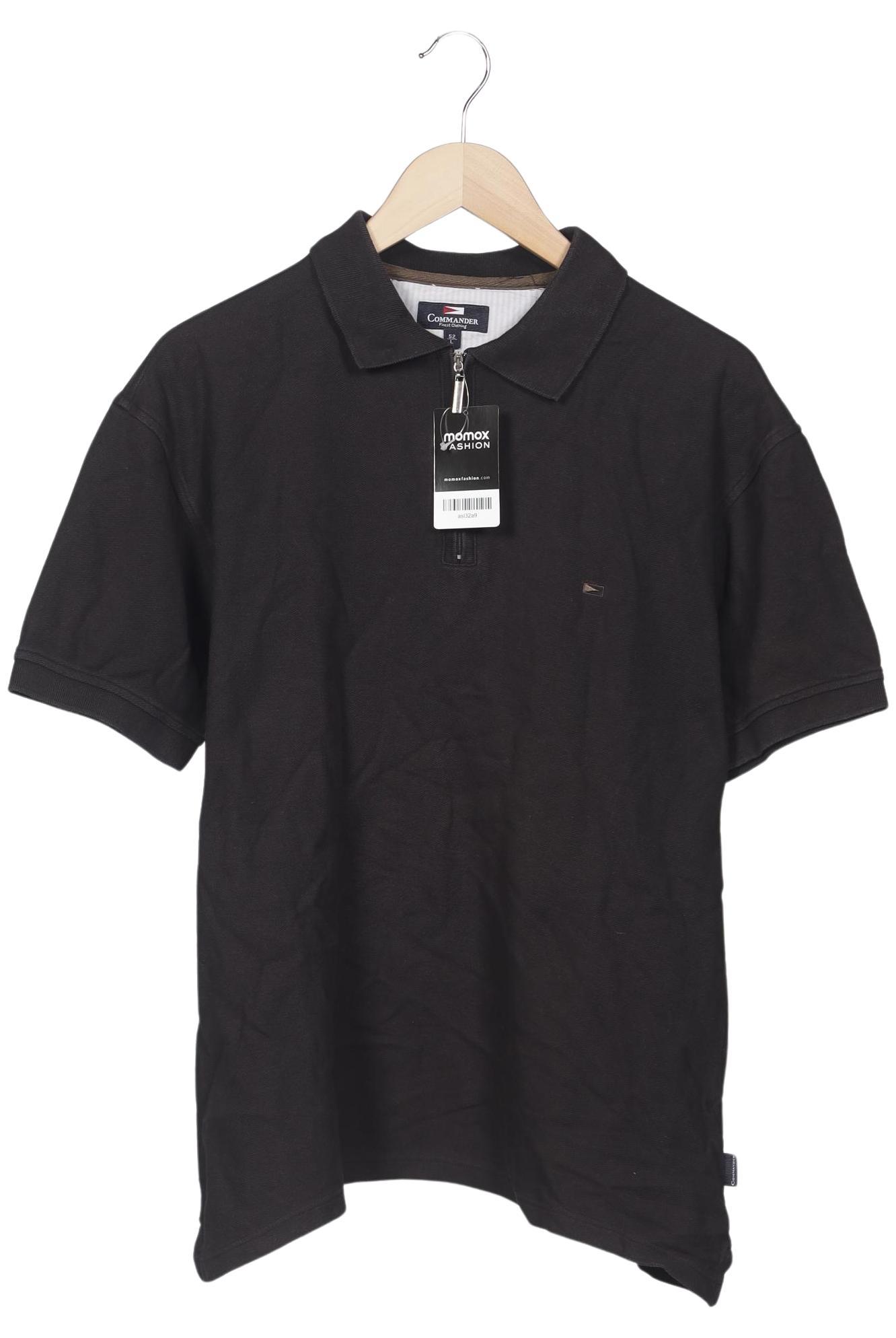 

Commander Herren Poloshirt, schwarz, Gr. 52
