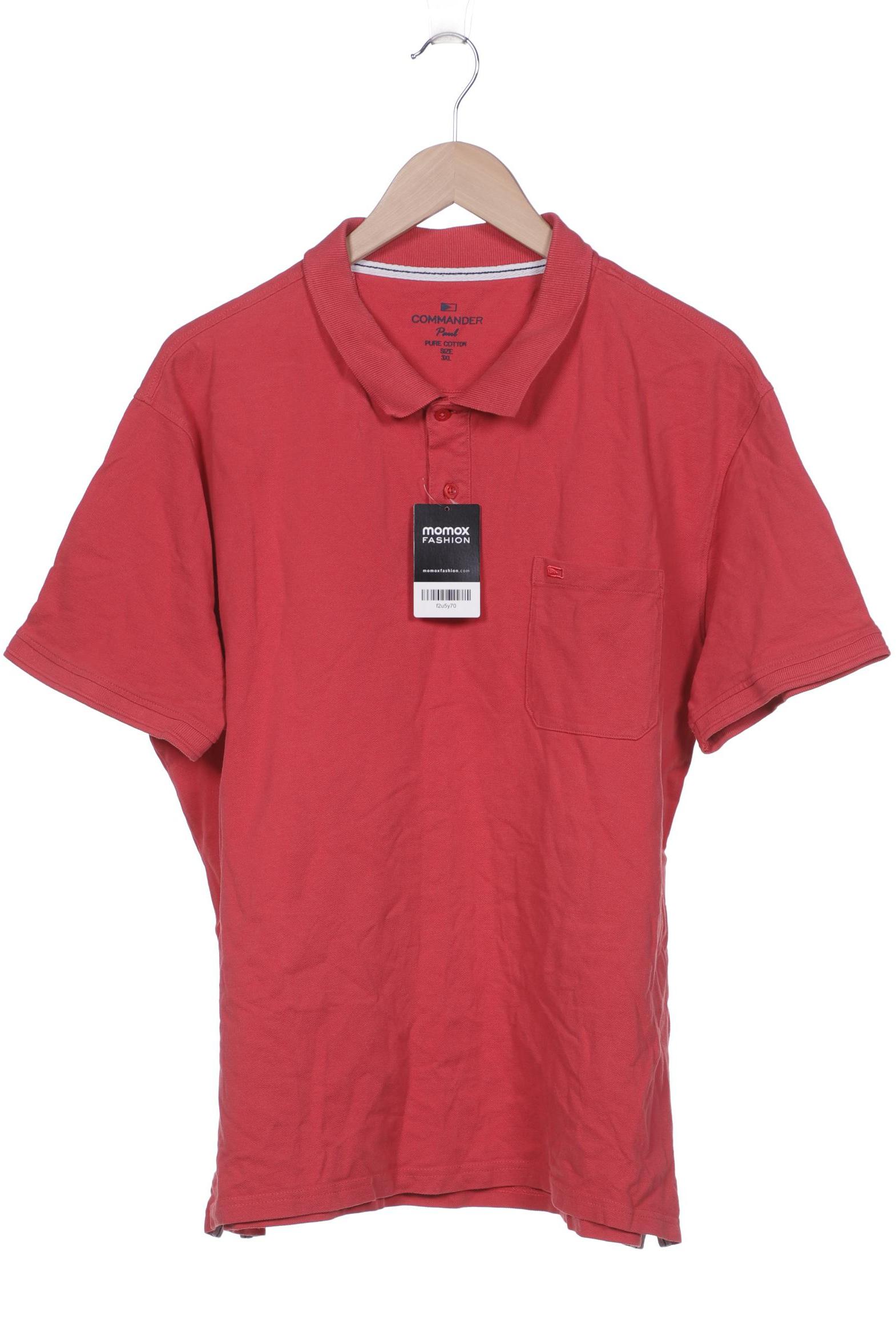 

COMMANDER Herren Poloshirt, rot