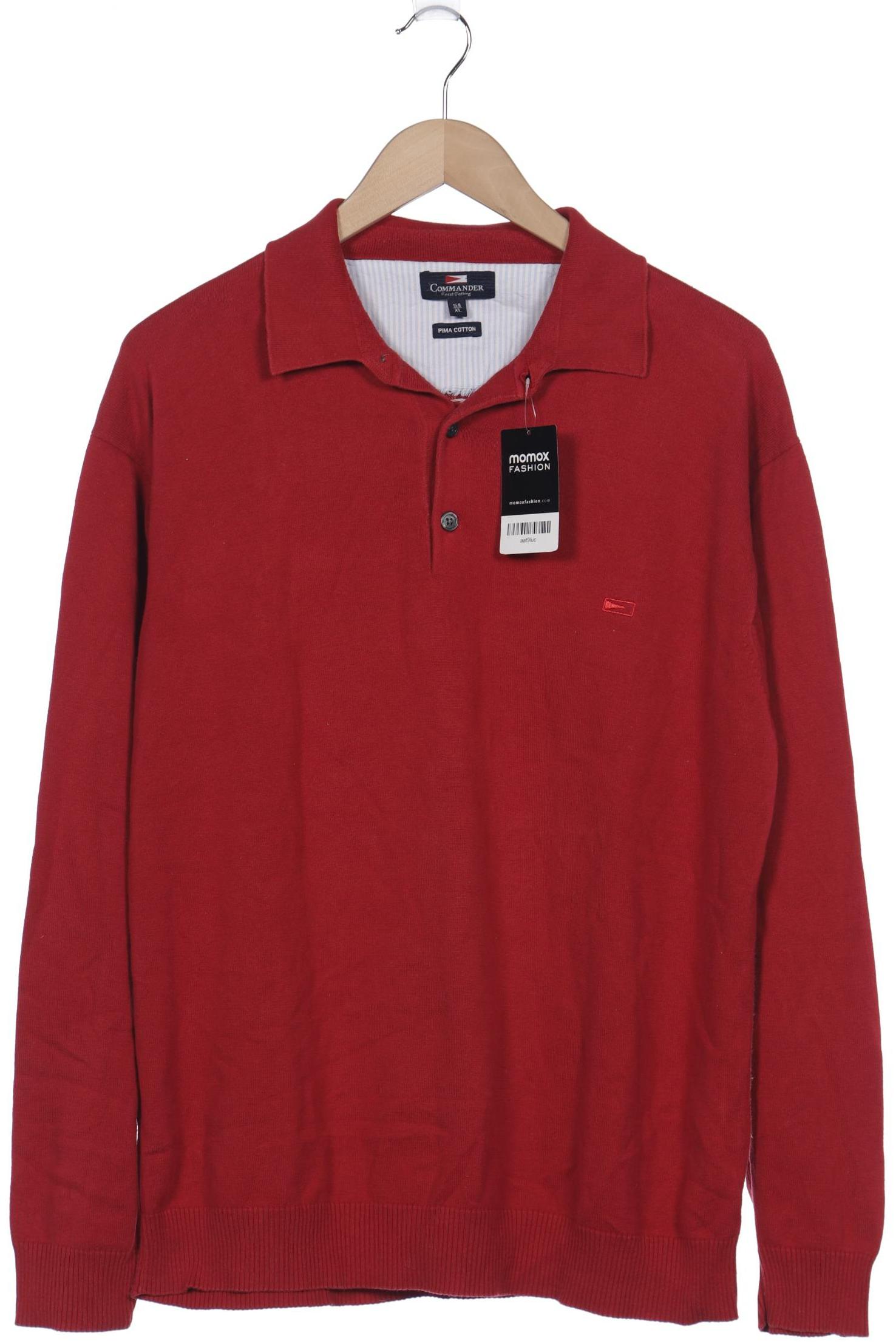 

COMMANDER Herren Poloshirt, rot