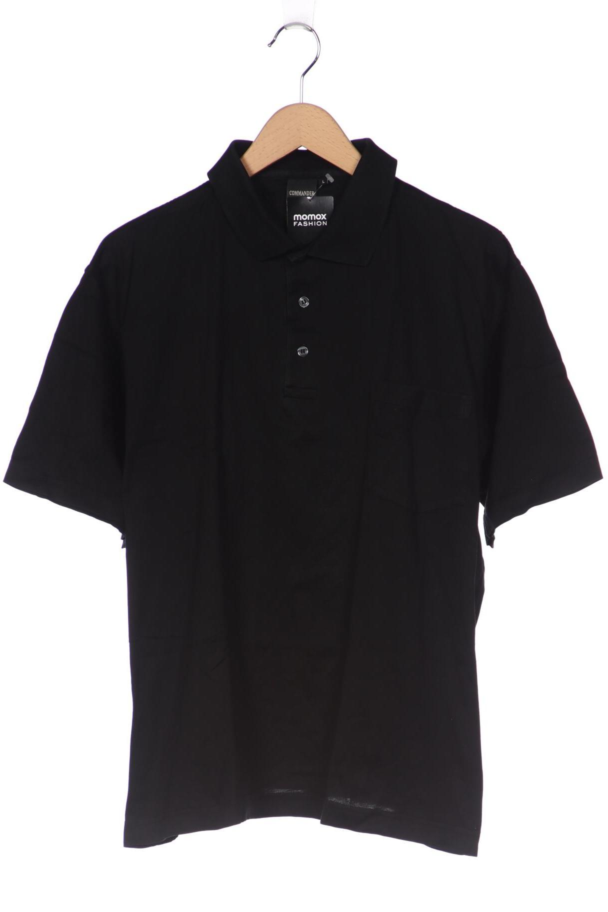 

Commander Herren Poloshirt, schwarz, Gr. 52