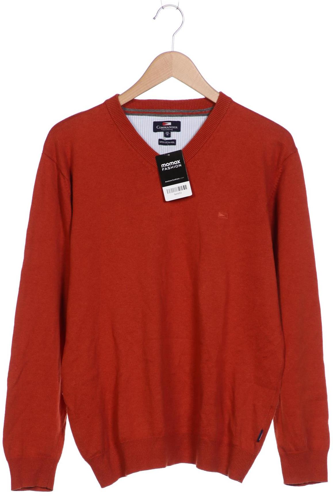 

Commander Herren Pullover, orange, Gr. 50