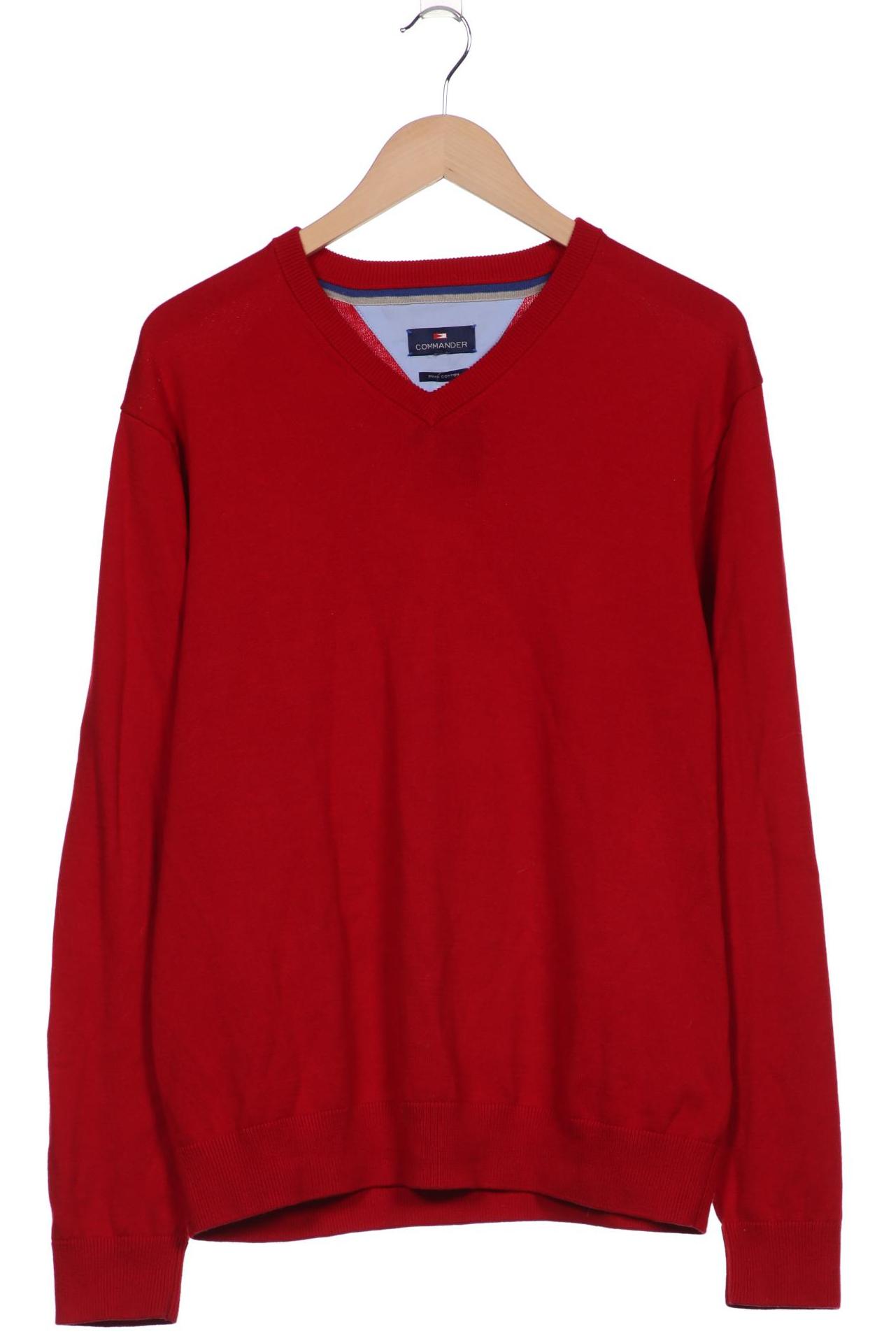 

COMMANDER Herren Pullover, rot