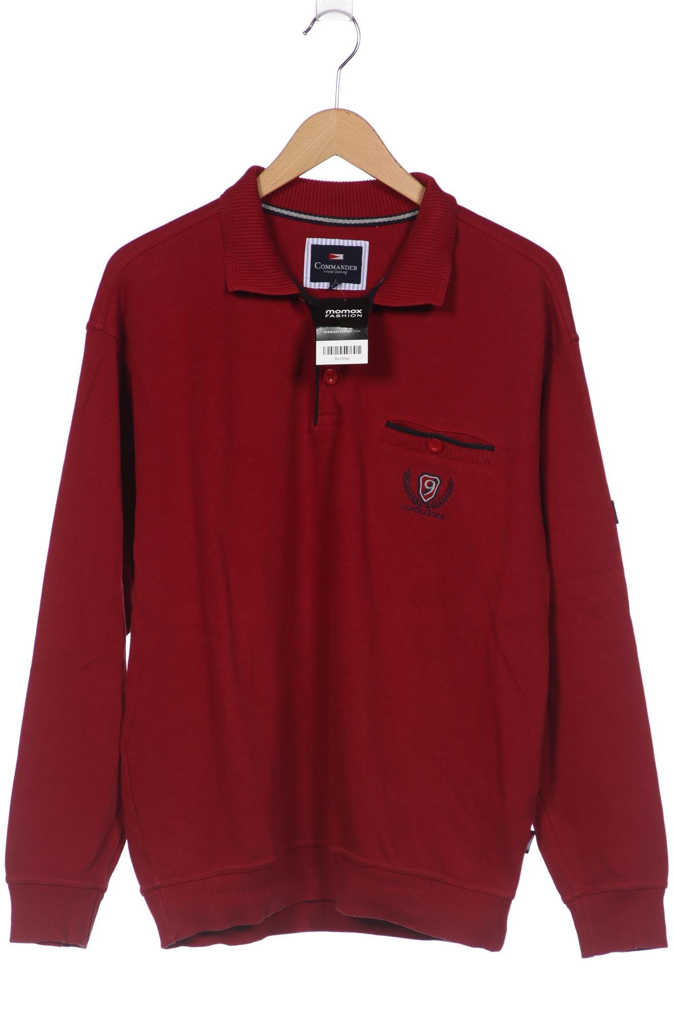 

COMMANDER Herren Pullover, rot