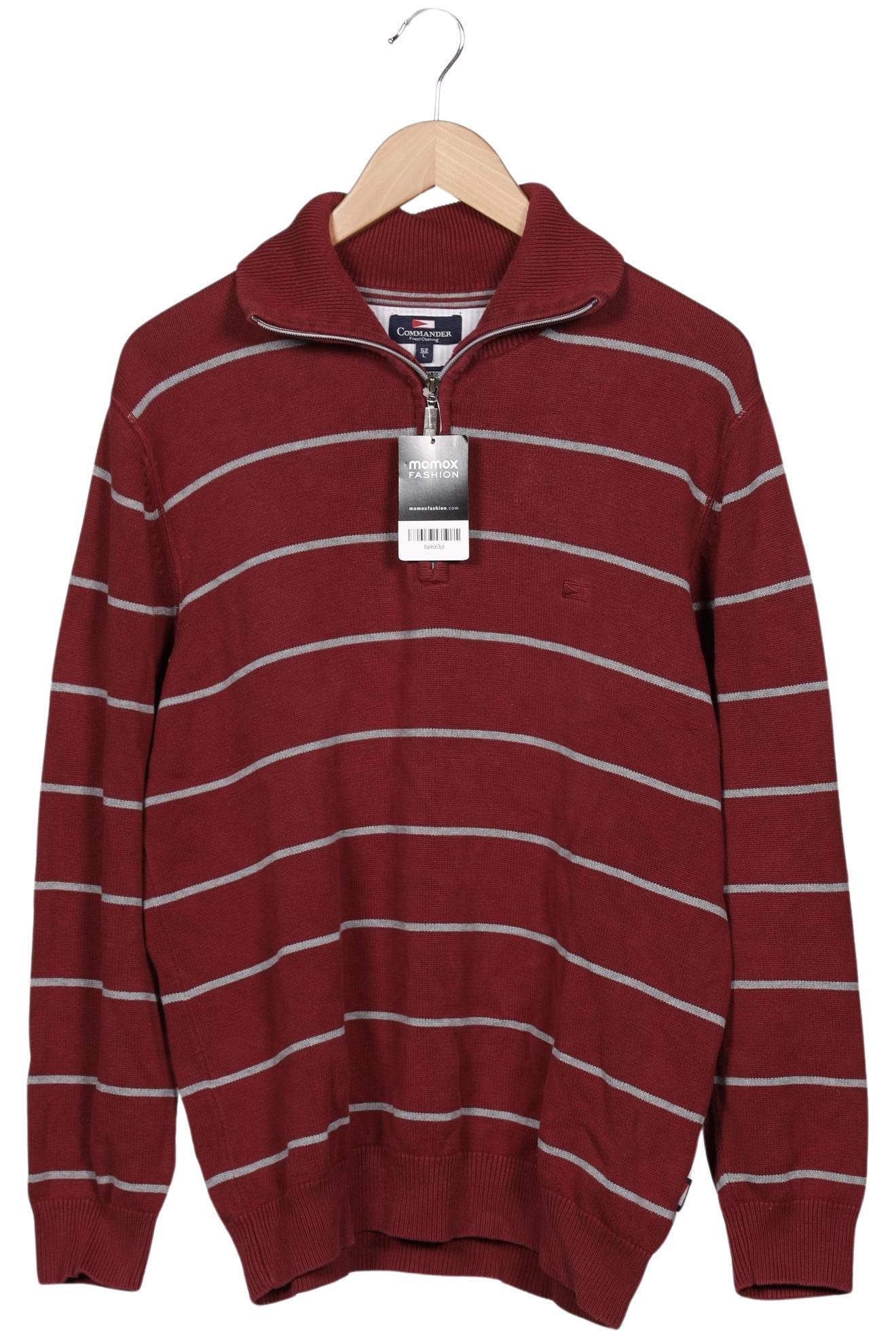Thumbnail - Commander Herren Pullover, bordeaux, Gr. 52