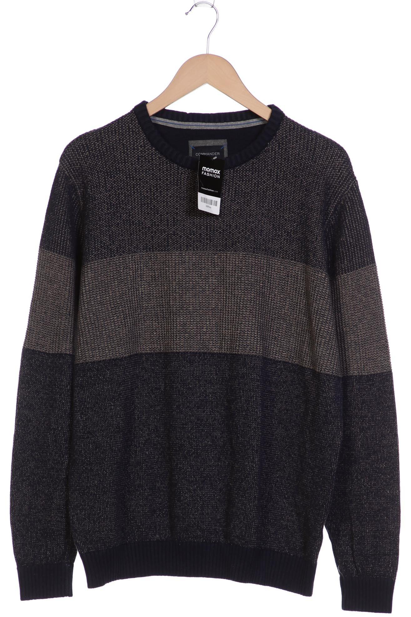 

COMMANDER Herren Pullover, marineblau