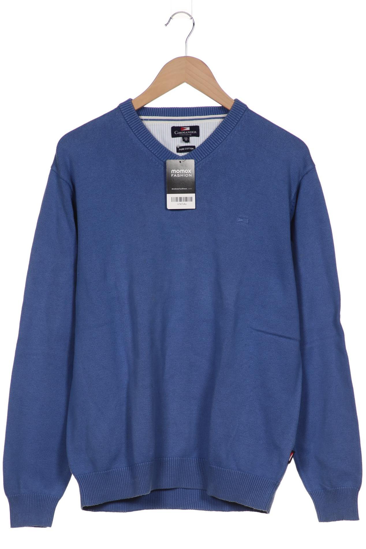 Thumbnail - Commander Herren Pullover, blau, Gr. 50