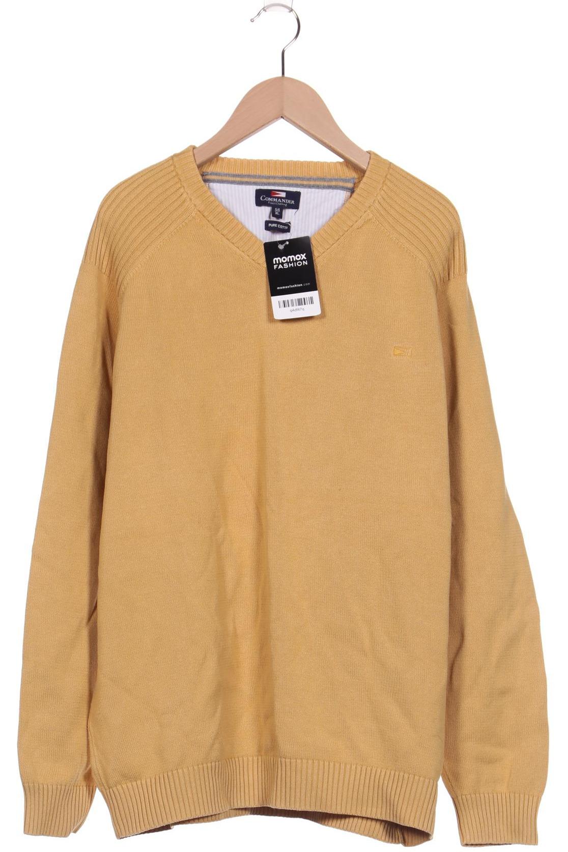 

COMMANDER Herren Pullover, gelb