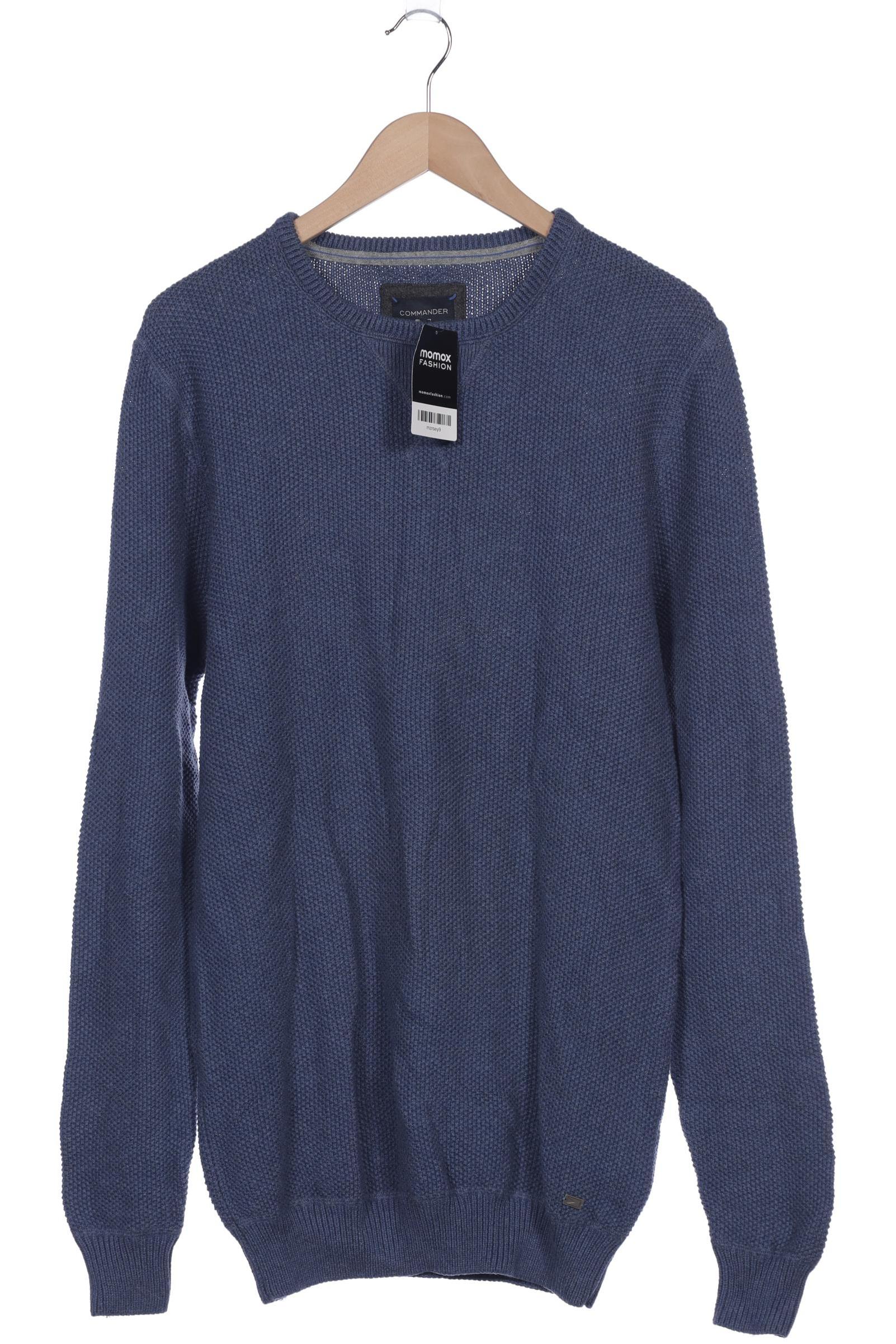 

Commander Herren Pullover, blau, Gr. 56