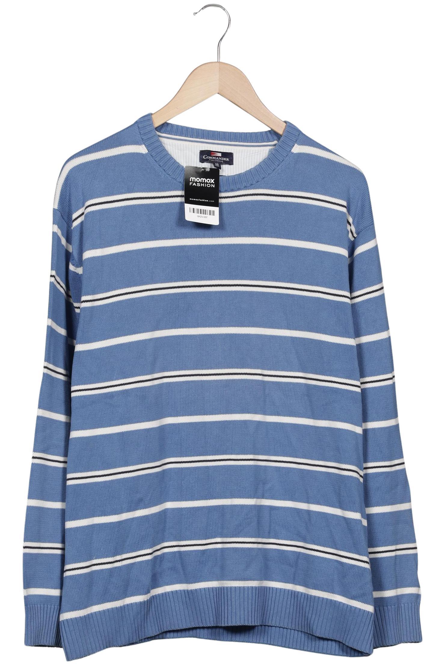 

Commander Herren Pullover, blau, Gr. 56