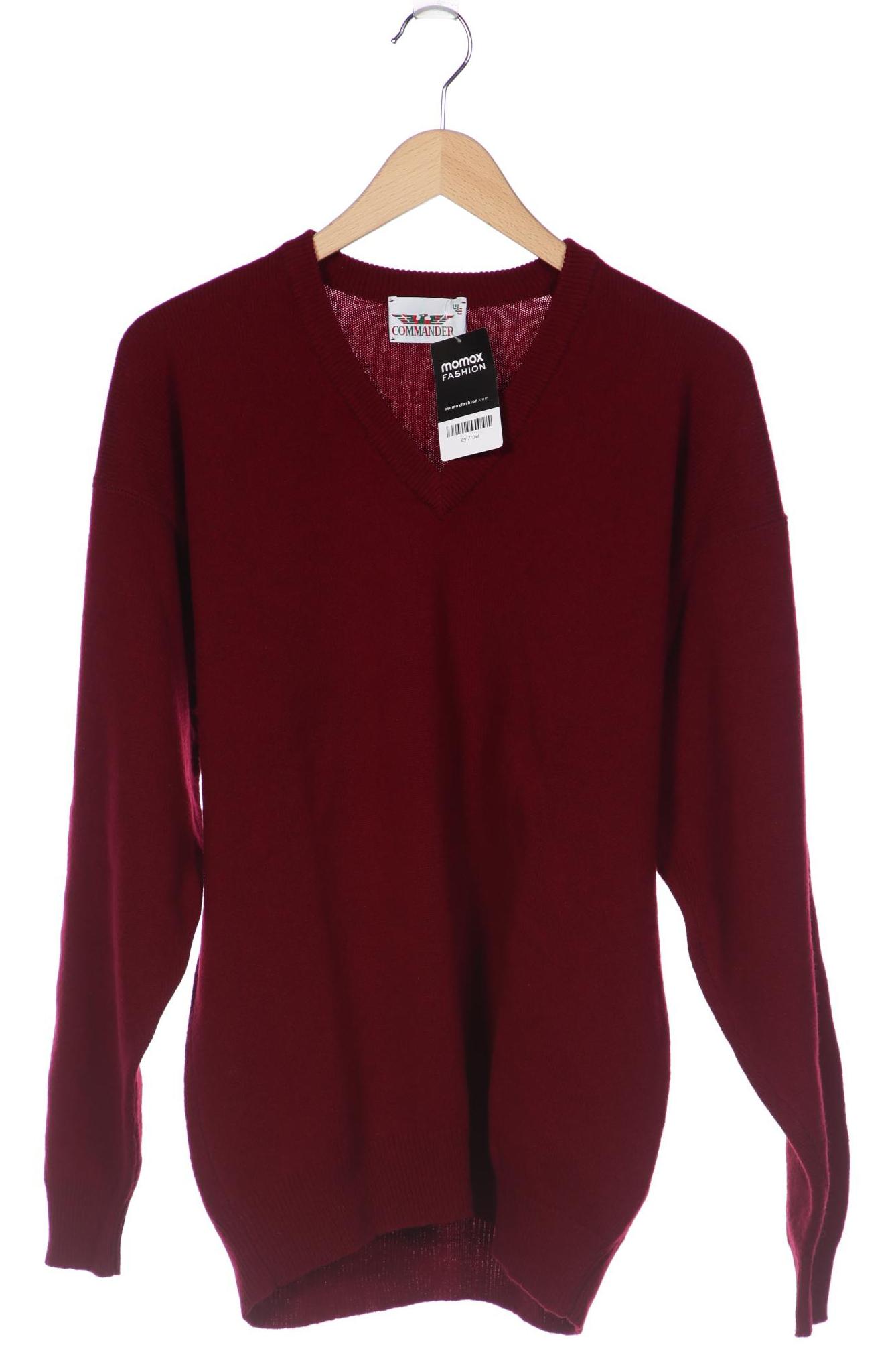 

Commander Herren Pullover, bordeaux, Gr. 50