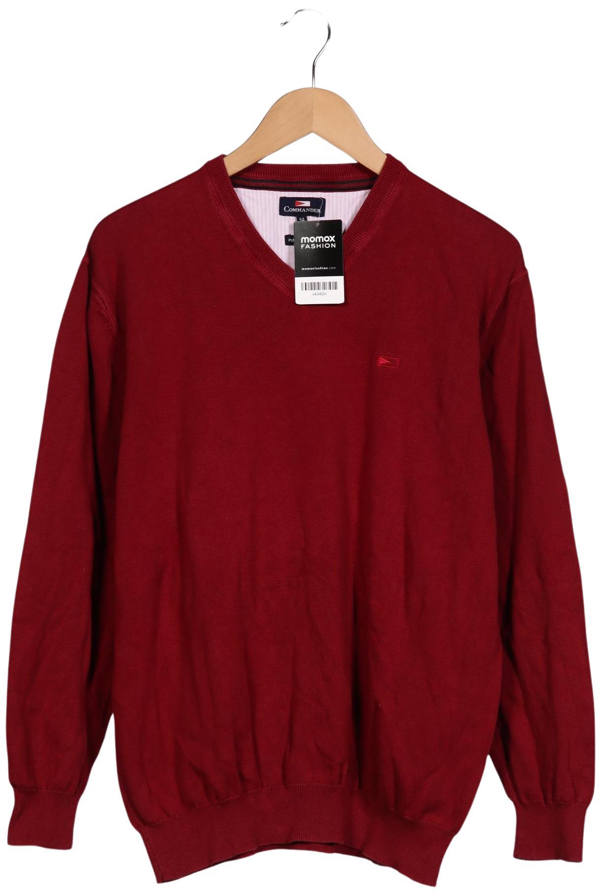 

Commander Herren Pullover, bordeaux, Gr. 54