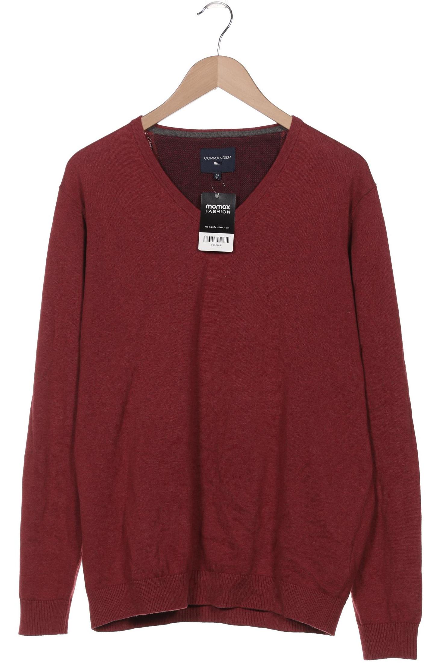 

Commander Herren Pullover, bordeaux, Gr. 54